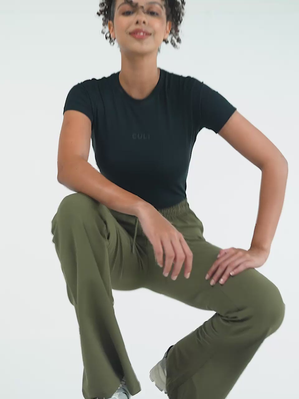 Women's Maroon Soft Form Flow Flared Pants