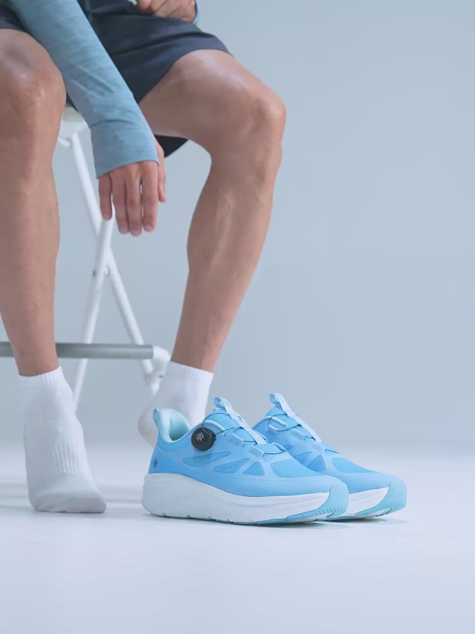 cult Men's AeroSprint Walking Shoes - Ice Blue/Slate