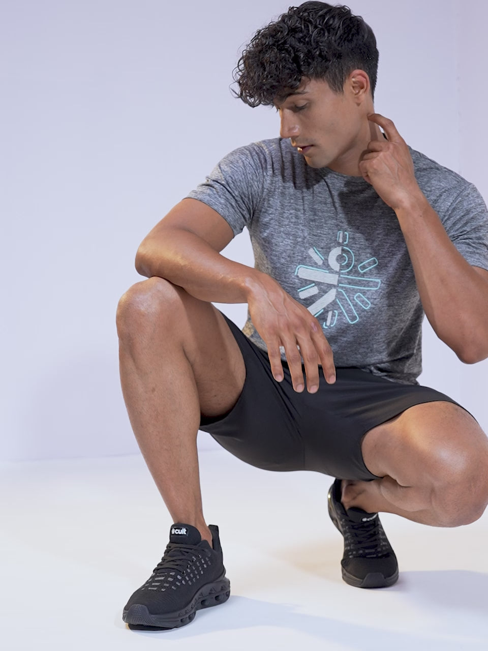 cult Men's Flexora Sneaker Shoes - Black