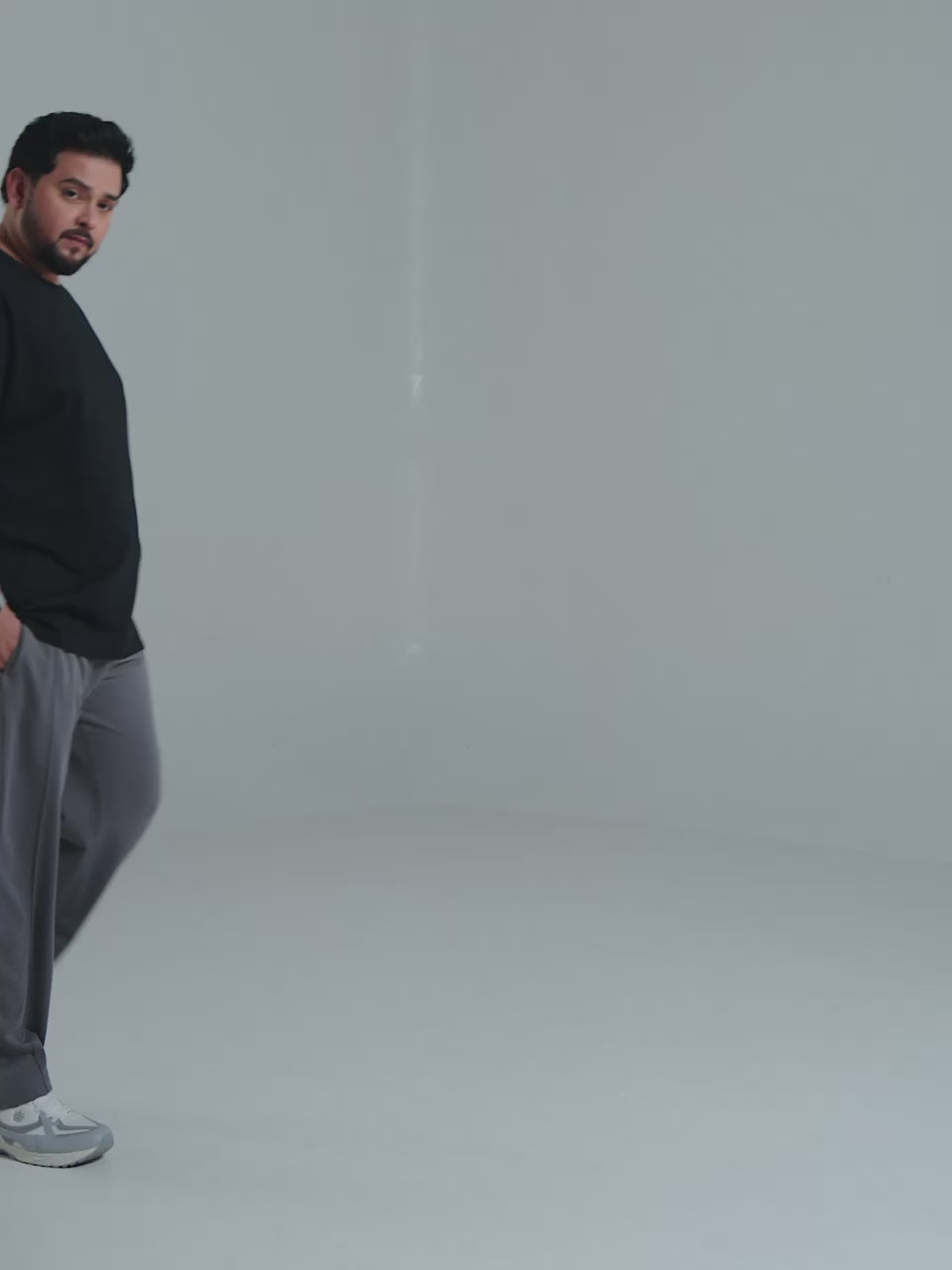 Men's Black One More Rep Graphic Plus Size Oversized Fit T-shirt