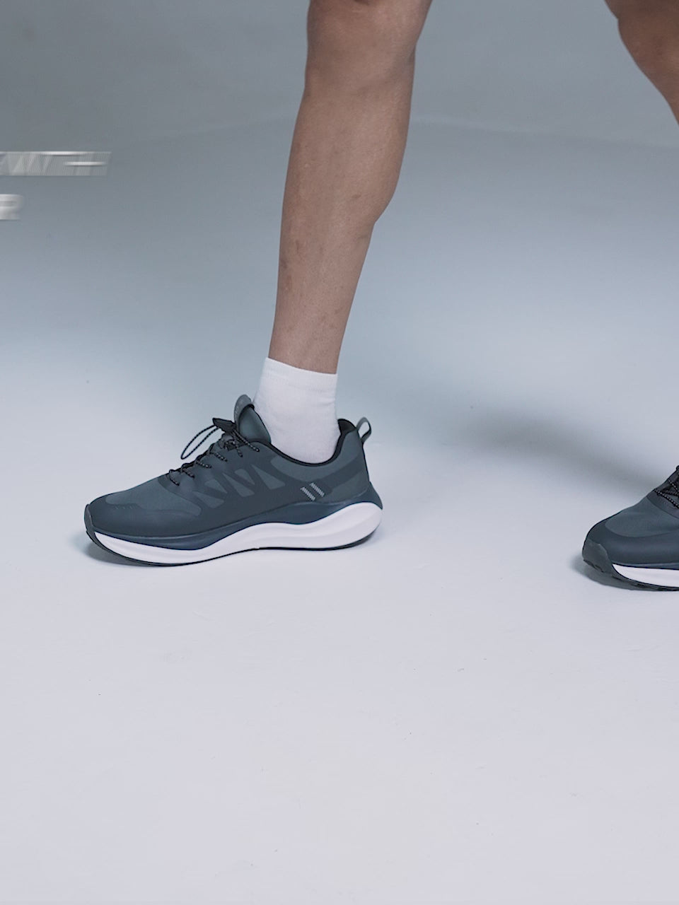 cult Men's Vaydr Running Shoes - D.Grey/L.Grey