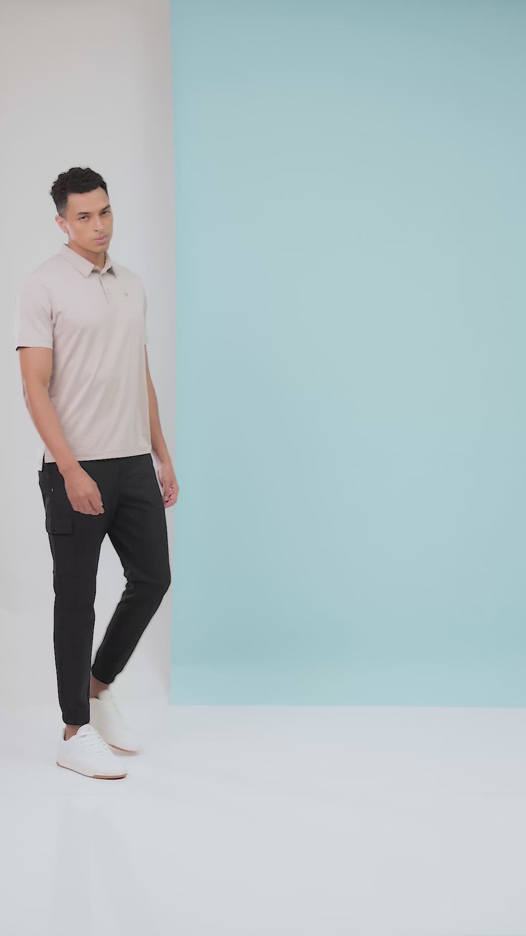 All Day Solid Comfort Joggers with Cargo Pocket