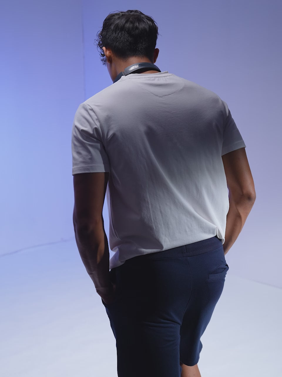 Avant Men's Aqua Flip Flops - Navy