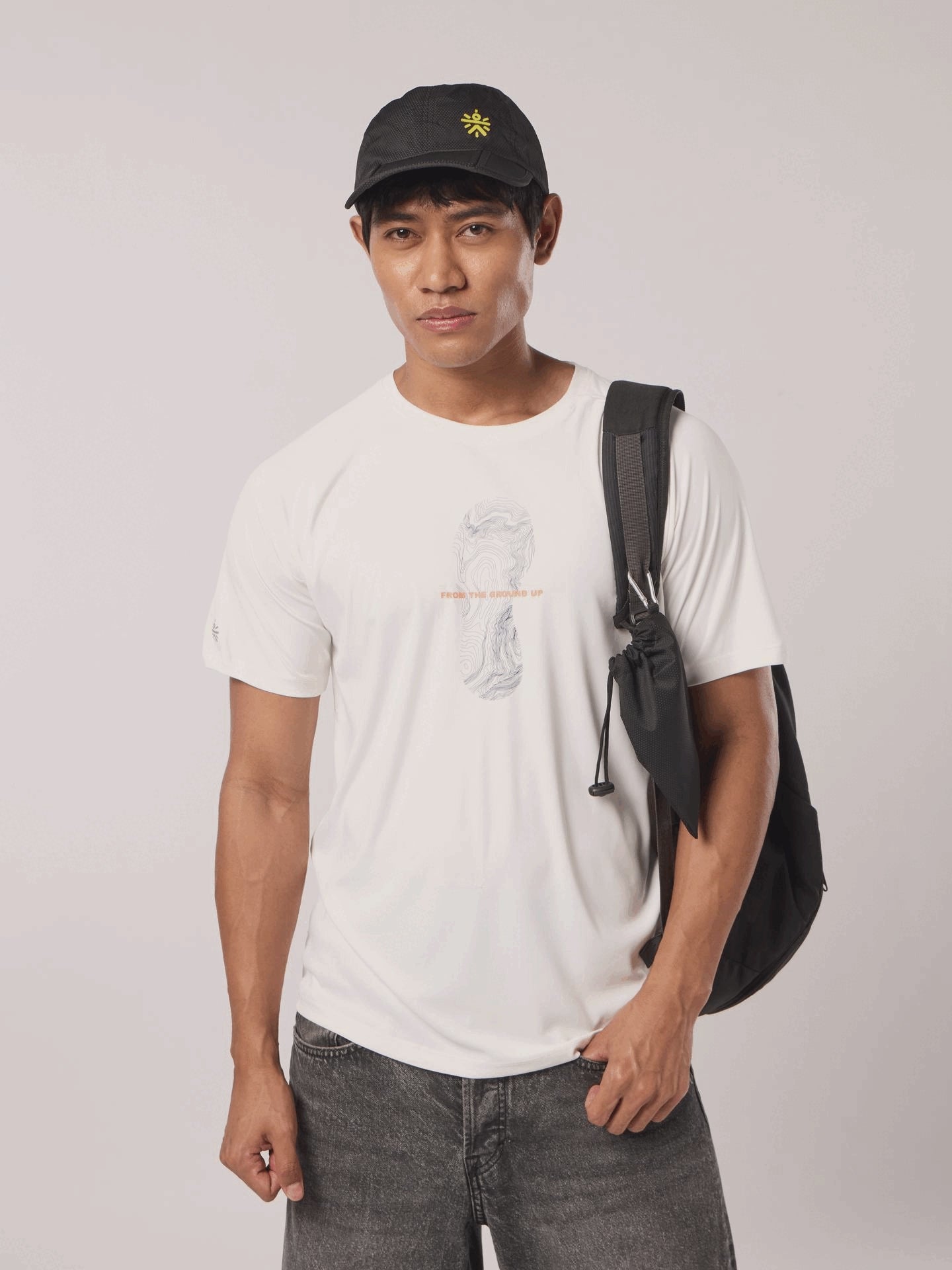 cult Foldable Cap Unisex with Adjustable Strap Blue