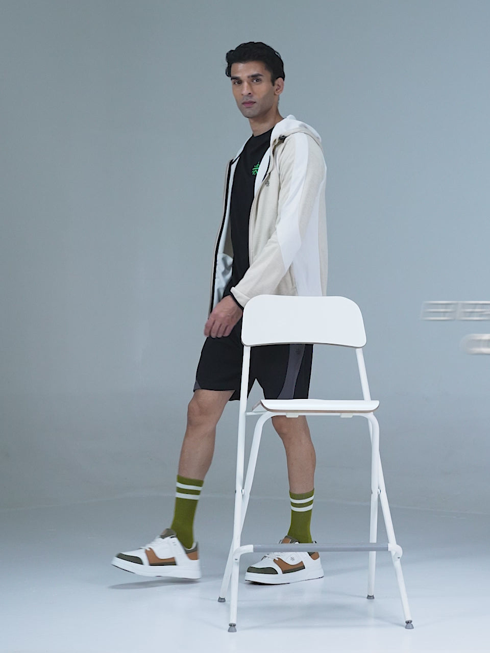 cult Men's AeroLite Sneakers - White/Tan