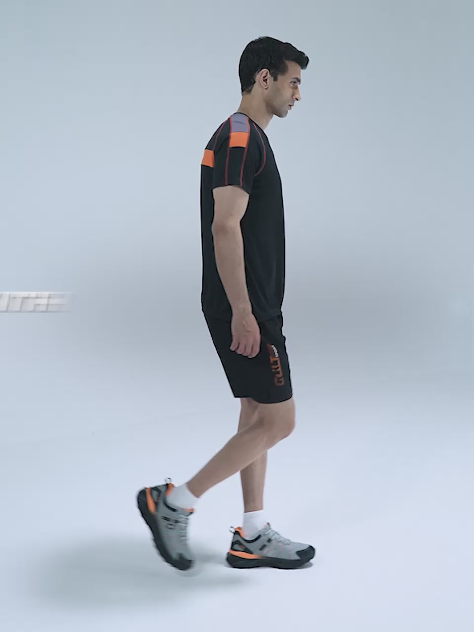 cult Men's TurboTrail Outdoor Shoes - L.Grey/Black