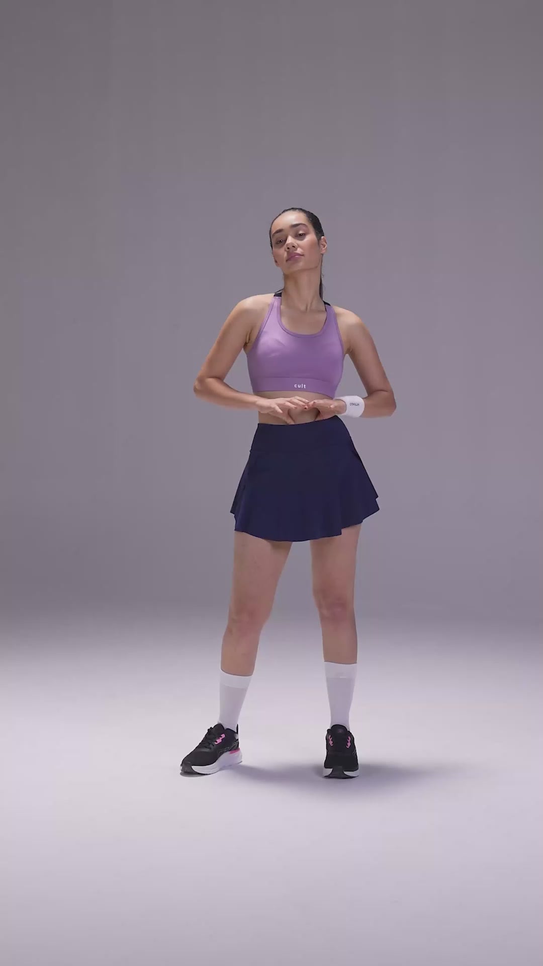 Women's Blue True Performance Sculpted COMFlex Skorts