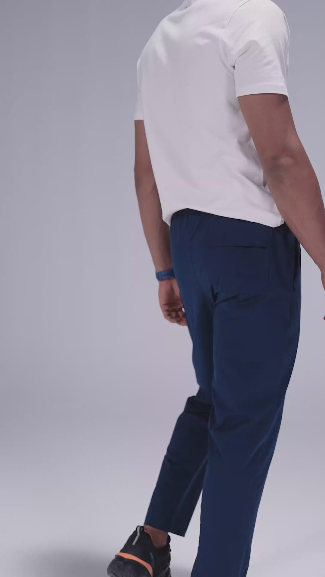 Men's Navy Airport Travel Trackpants