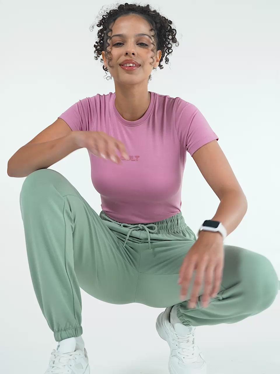 Women's Brown Soft Form Classic Joggers
