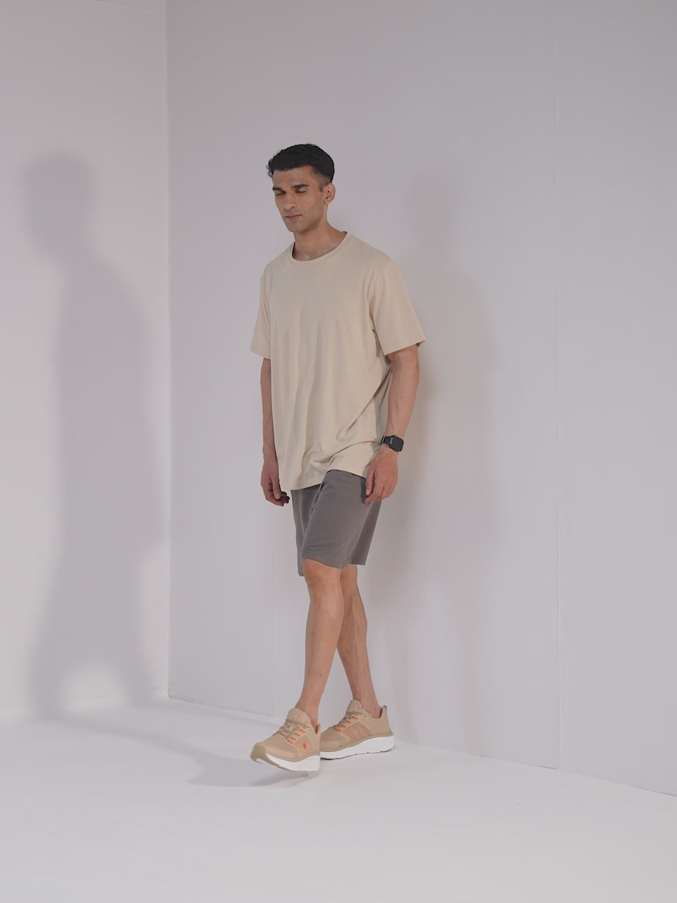 cult Men's Flint Running Shoes - Beige