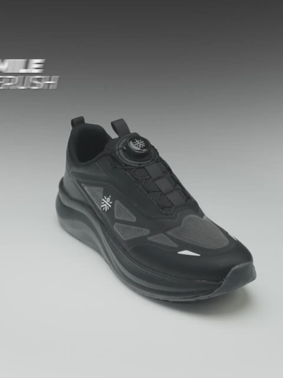 cult Men's PaceRush Running Shoes - Black