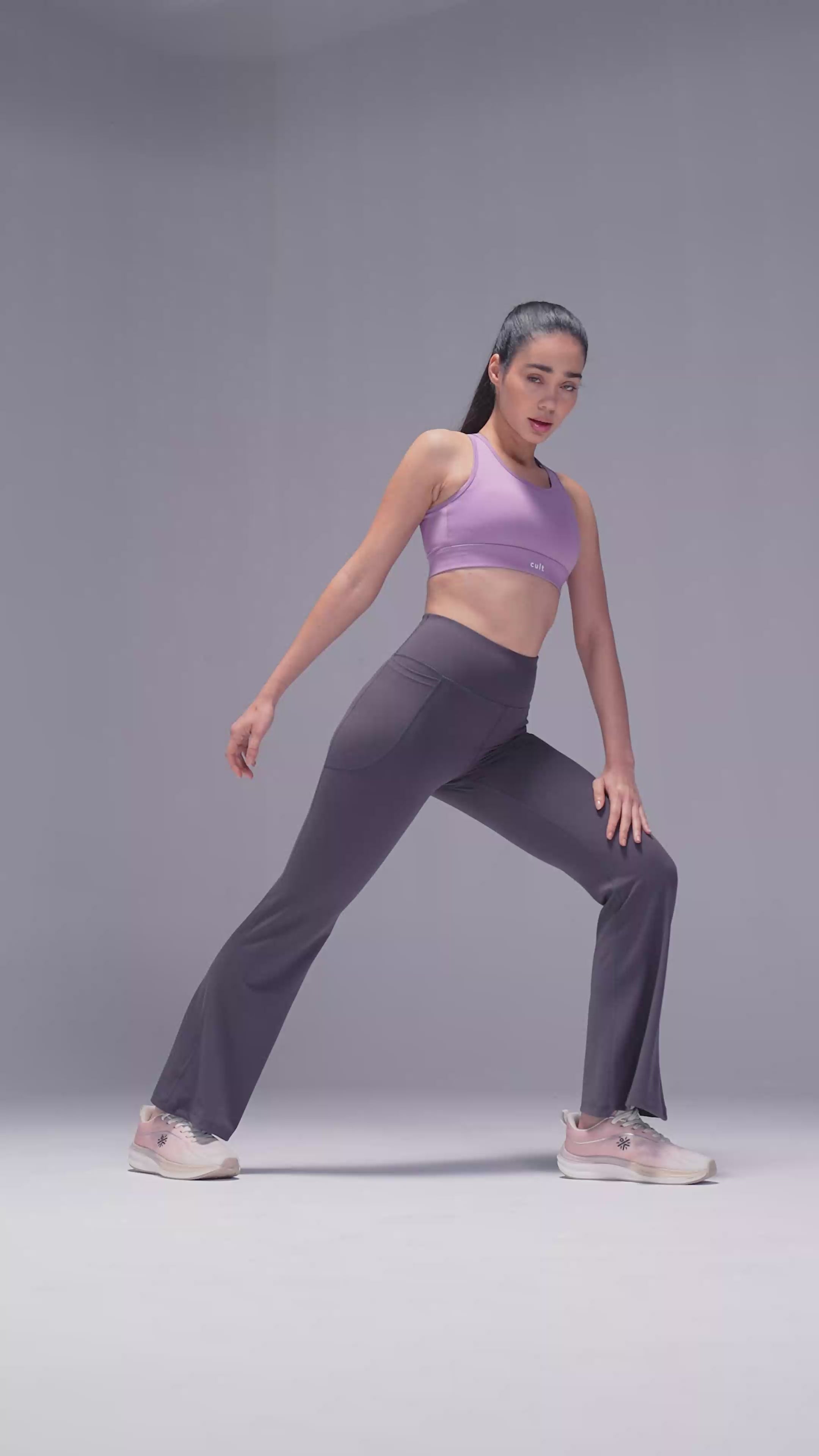 Women's COMFlex Dark Grey Performance Flare Pants