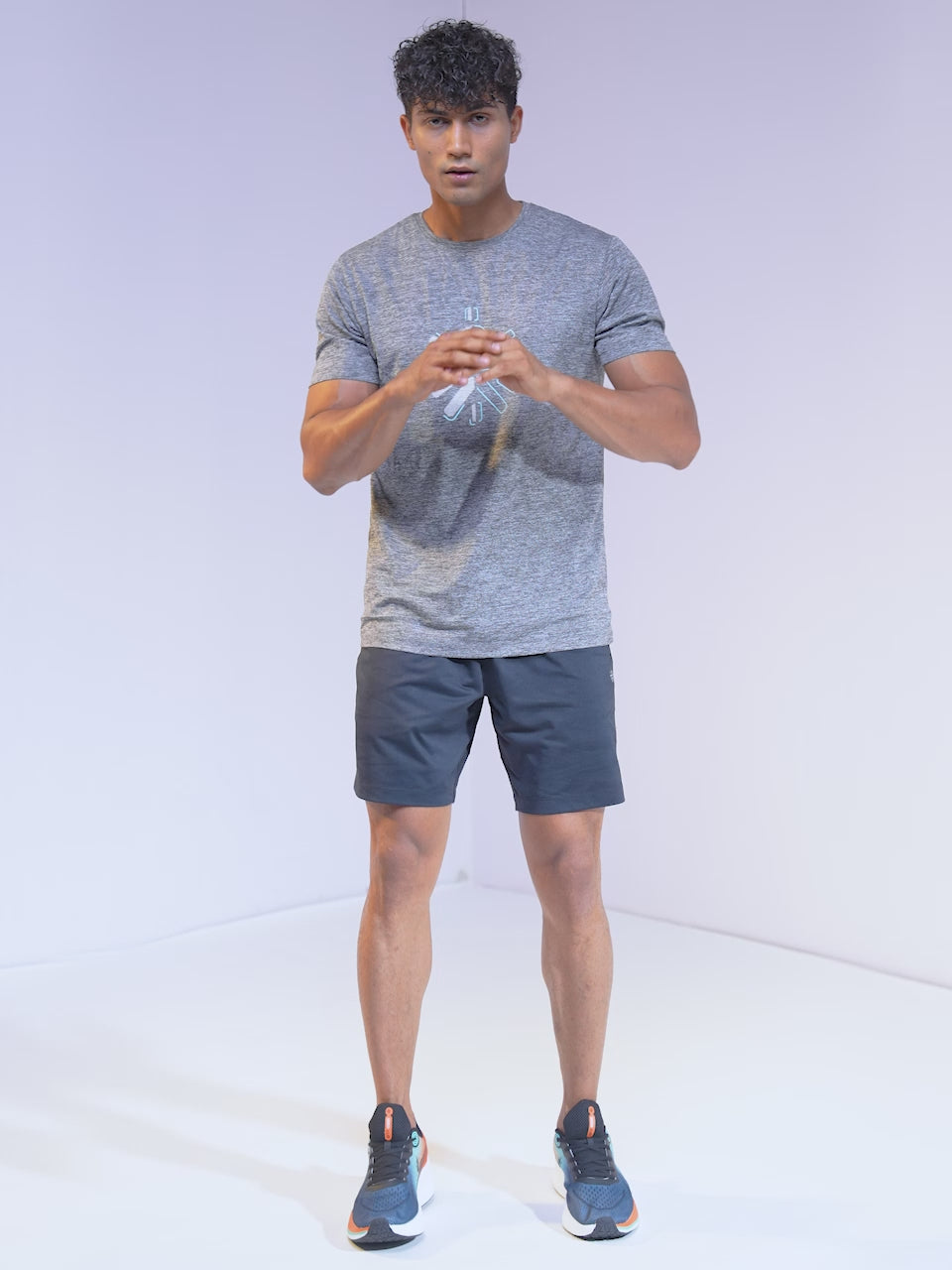 cult Men's Dynex Running Shoes - Black/Orange