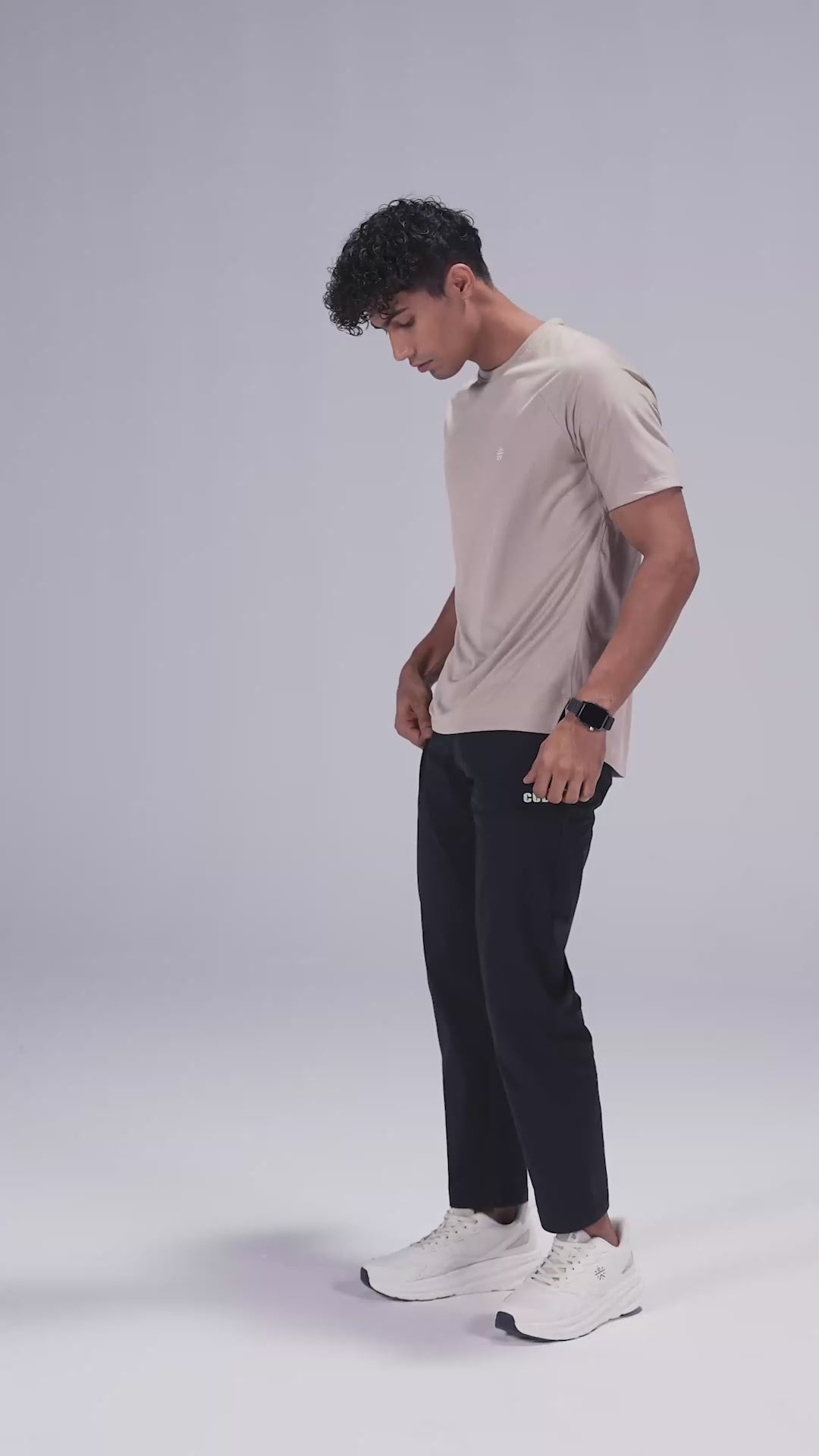 Men's Black Trail Blaze Outdoor Trackpants