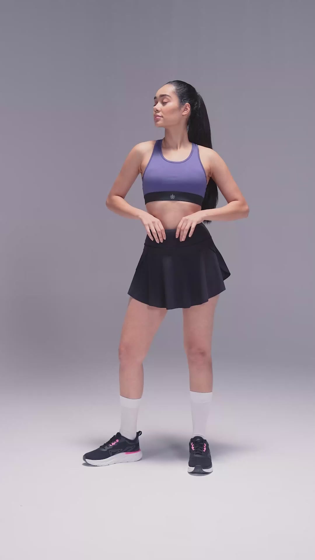 Women's Black True Performance Sculpted COMFlex Skorts