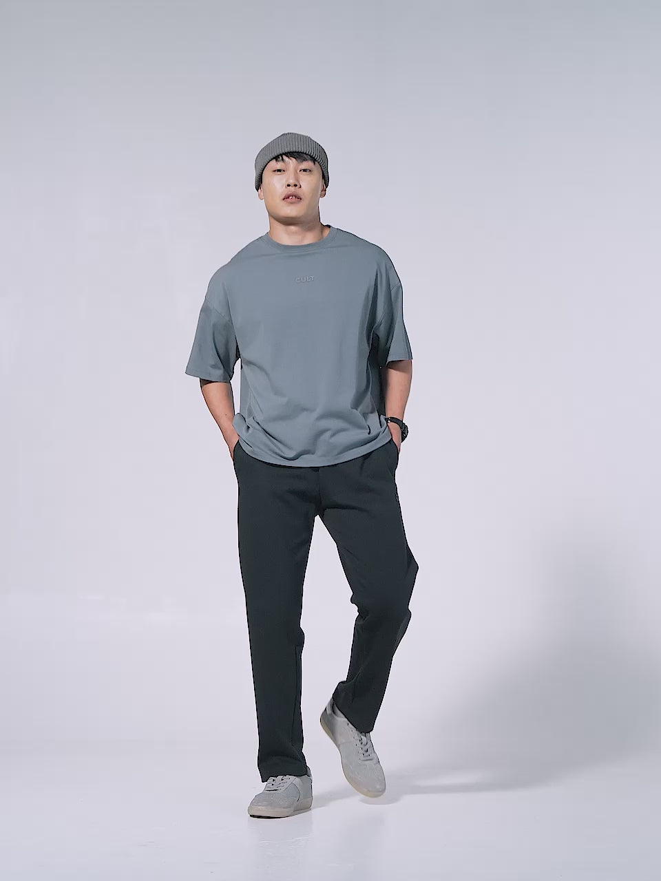 Men's Black Ultra Luxe Classic Trackpants