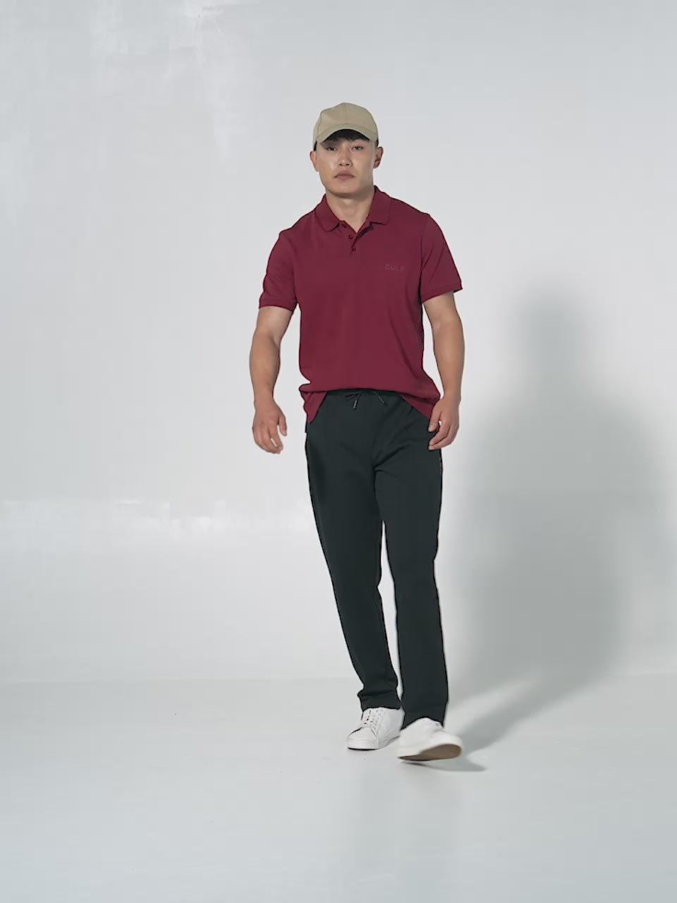 Men's Black Ultra Luxe Tailored Trackpants