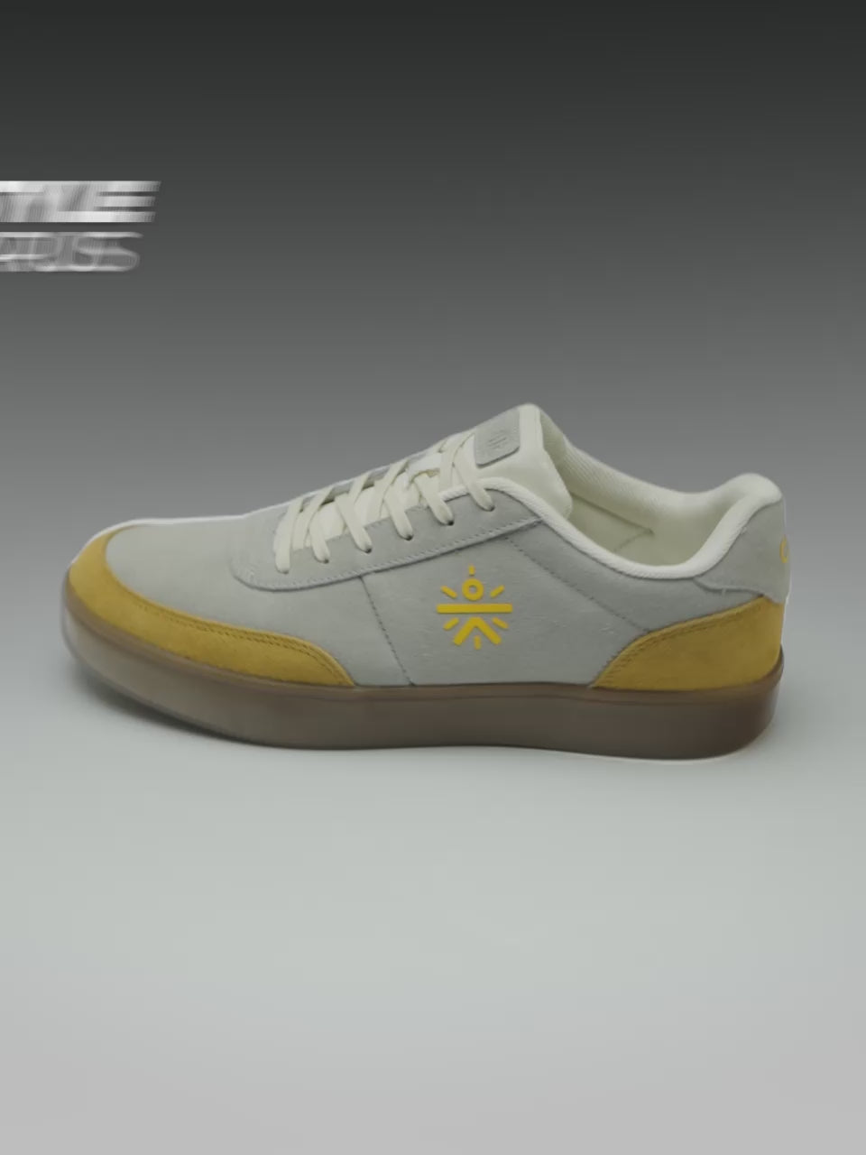 cult Men's Tauros Sneakers - Grey/Mustard