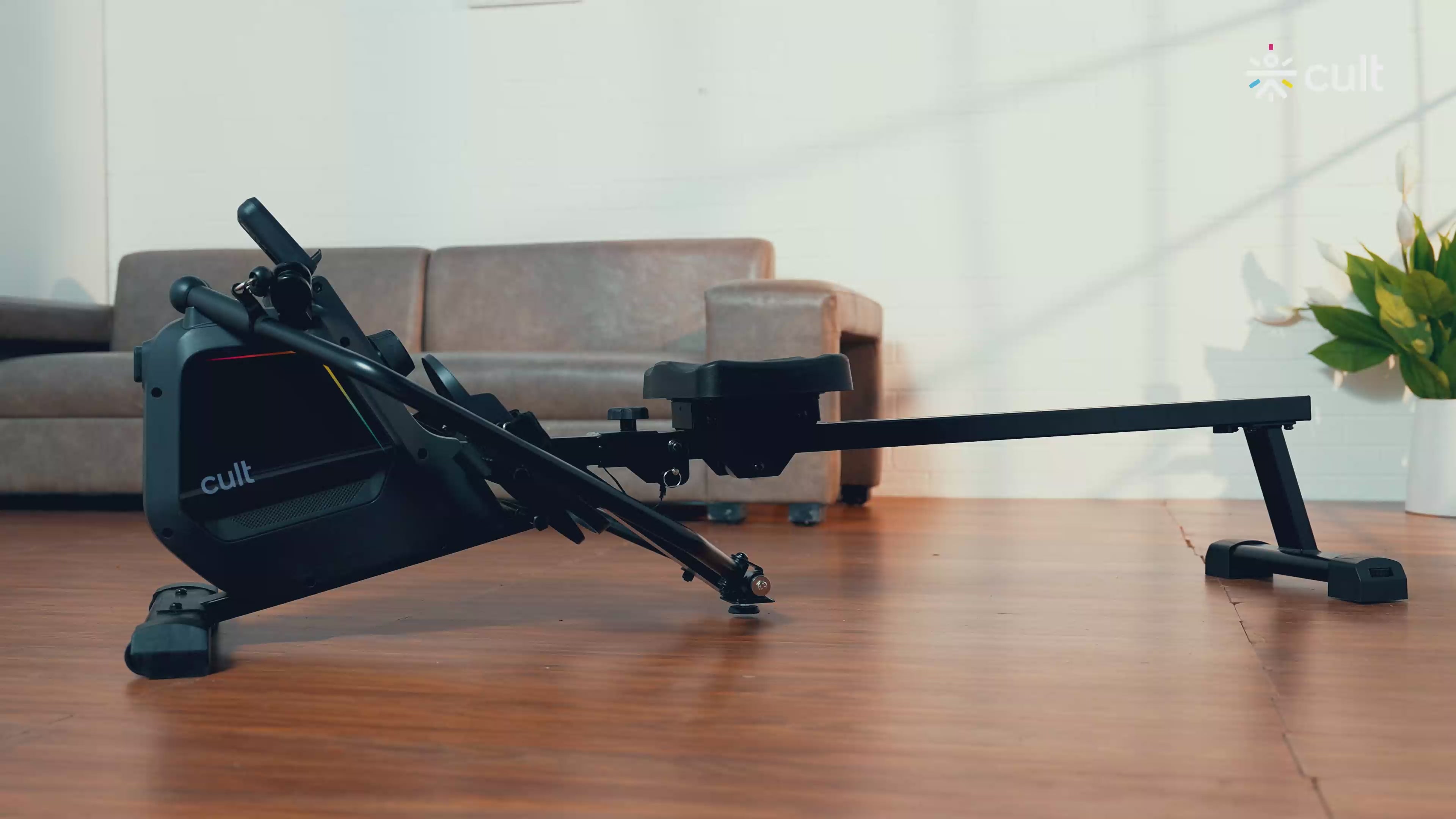 Cult SmartRowDualGlide Full-Motion Magnetic Rower | 120Kg Max Weight | Quiet Home Use Rowing Machine (with 6 months extended warranty)