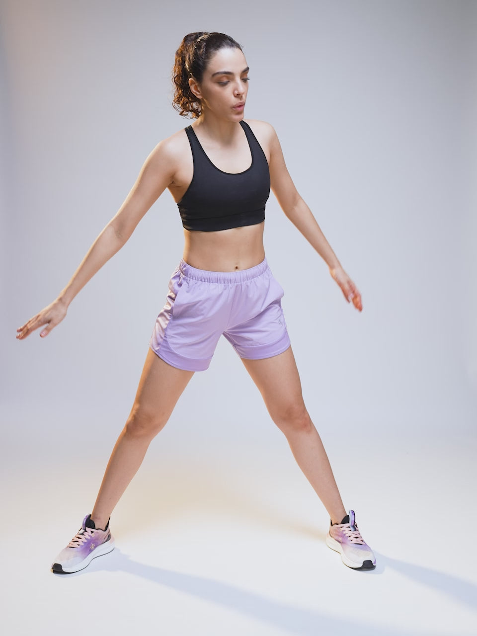 cult Women's Aetheris Running Shoes - Purple & Peach