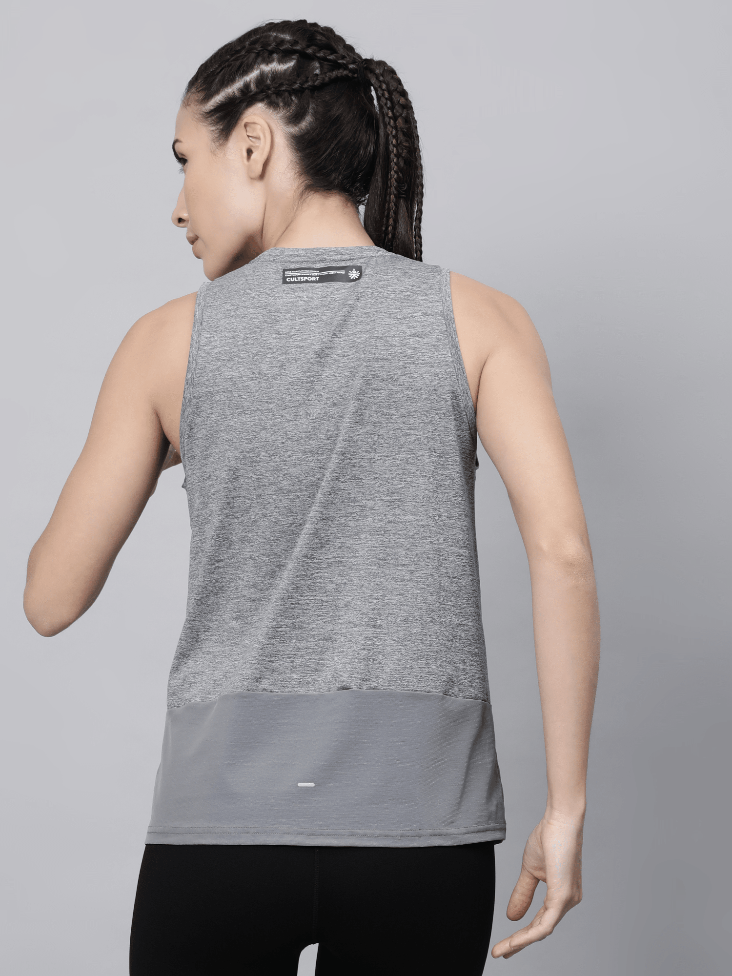 Knockout Mesh Panel Tank Top
