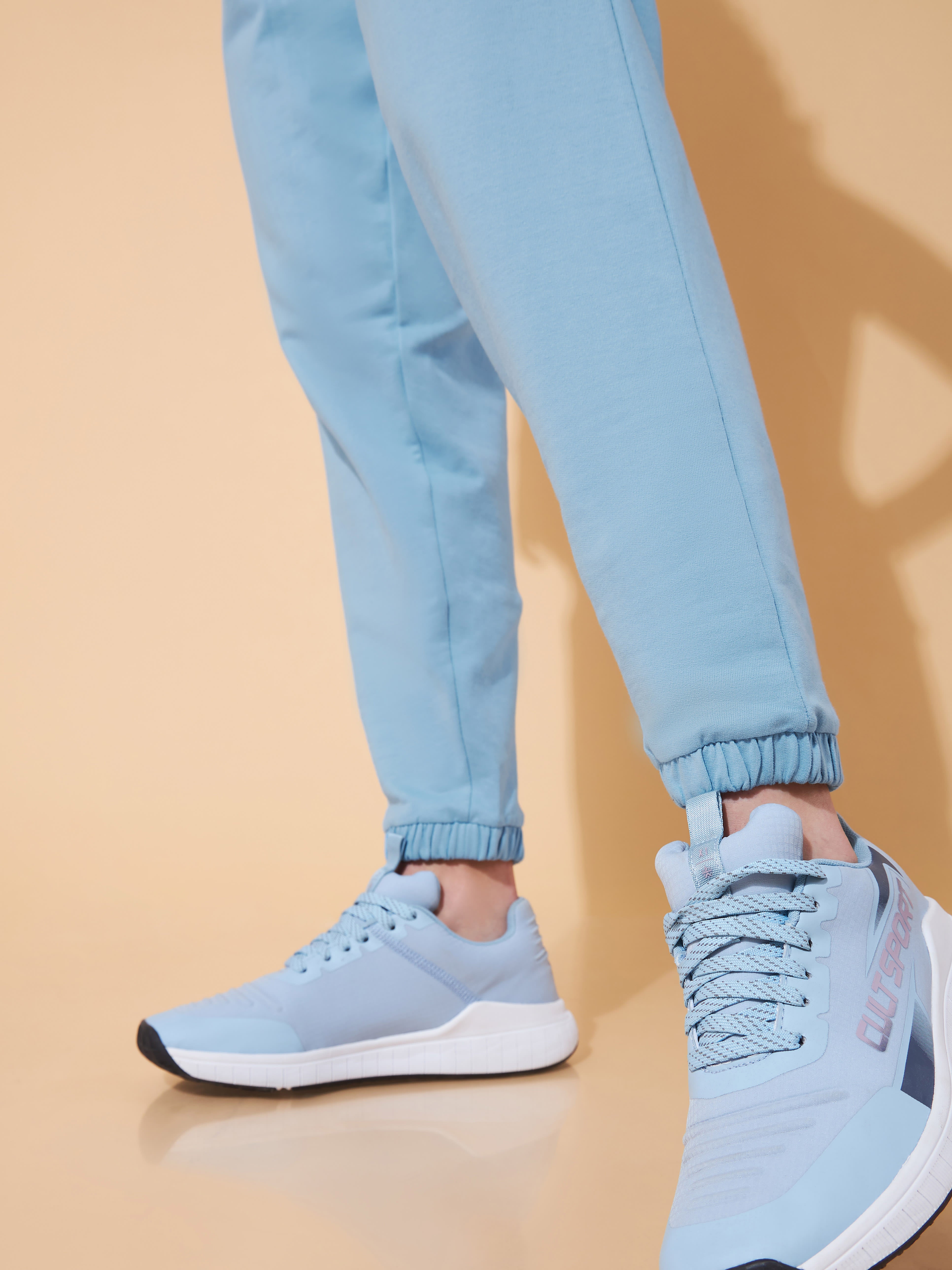 Women Sky Blue Move All Day Joggers