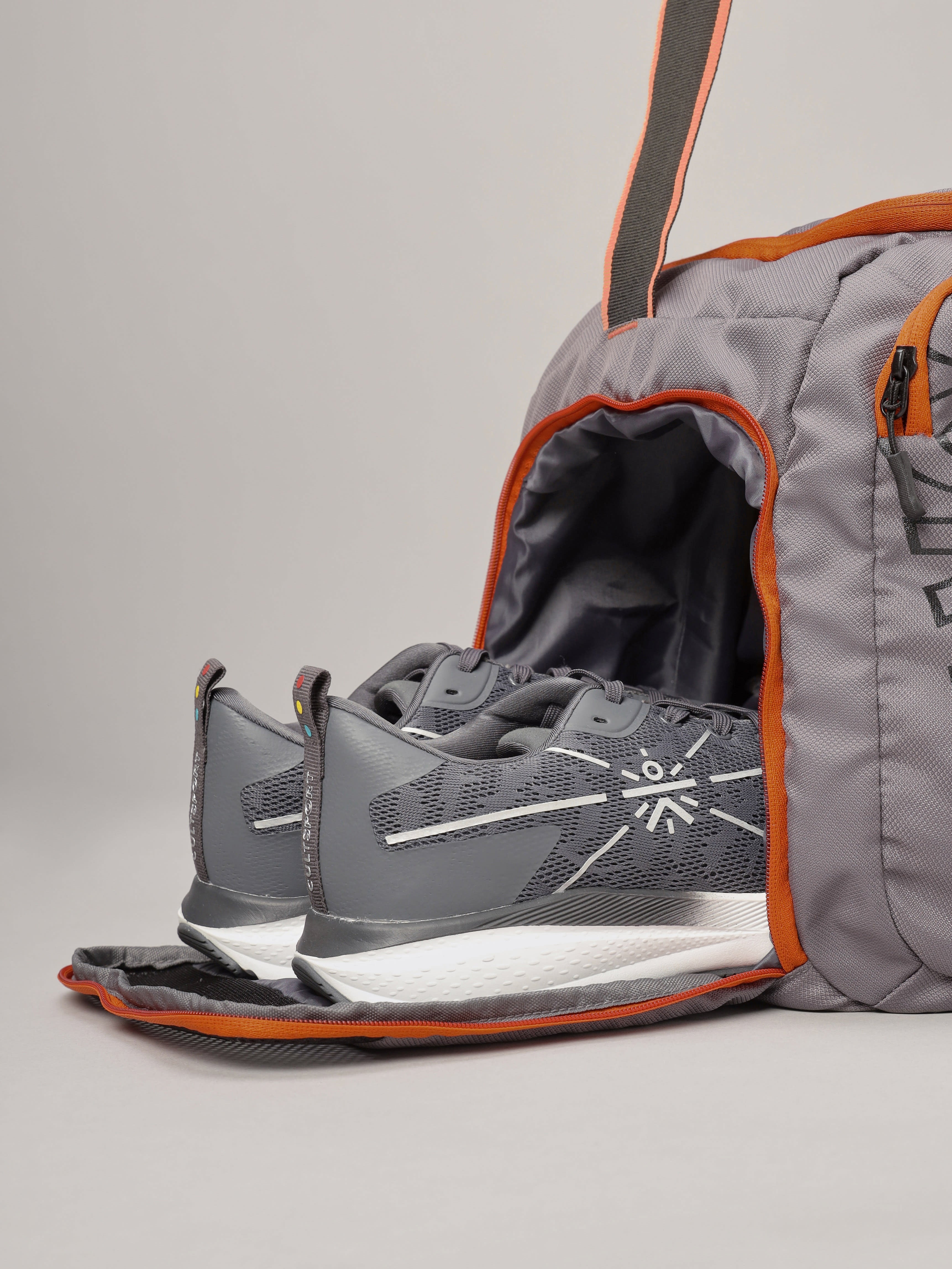 Duffle Bag with Shoe Compartment