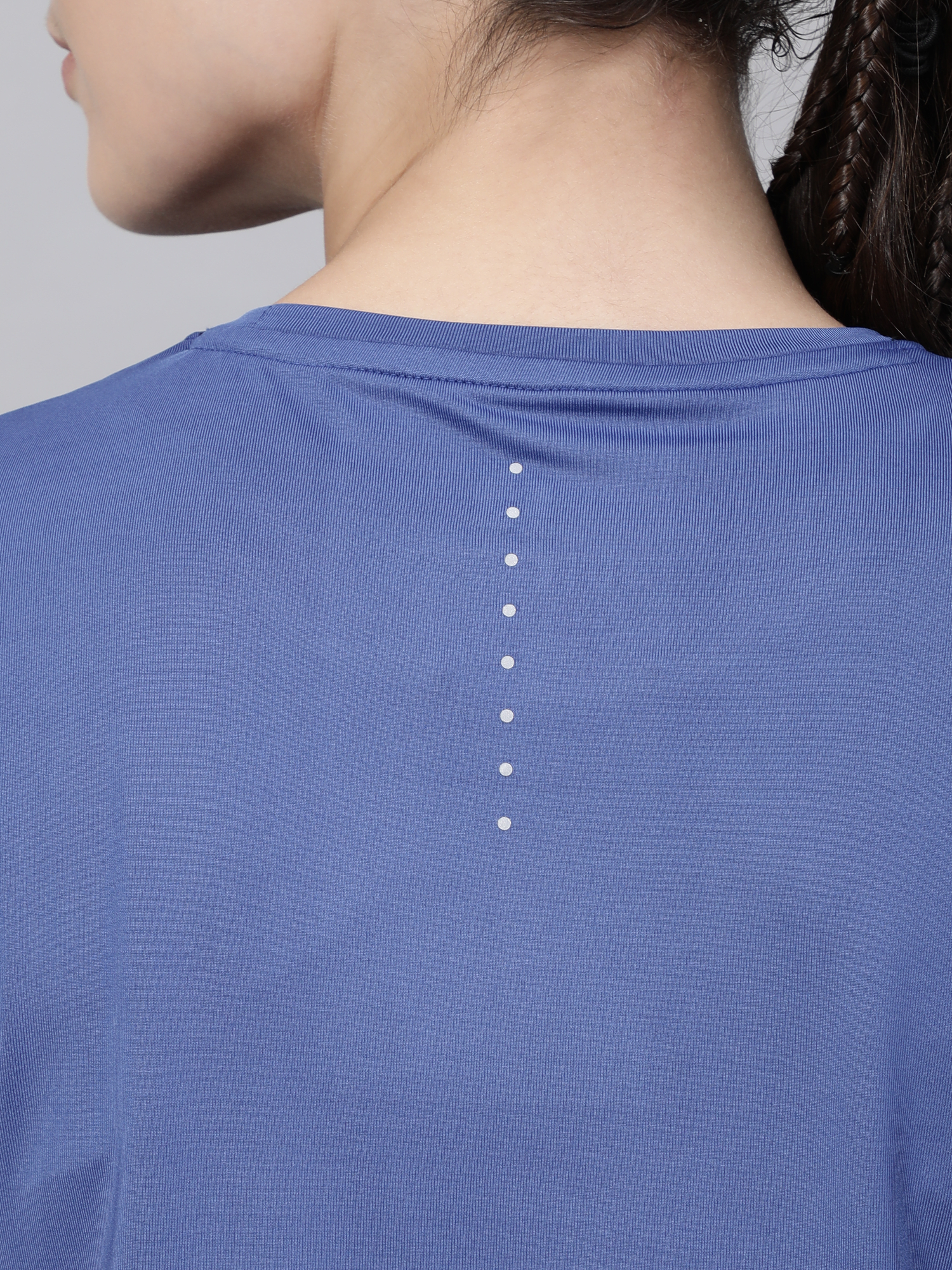 Signature Move Blue Workout Tee