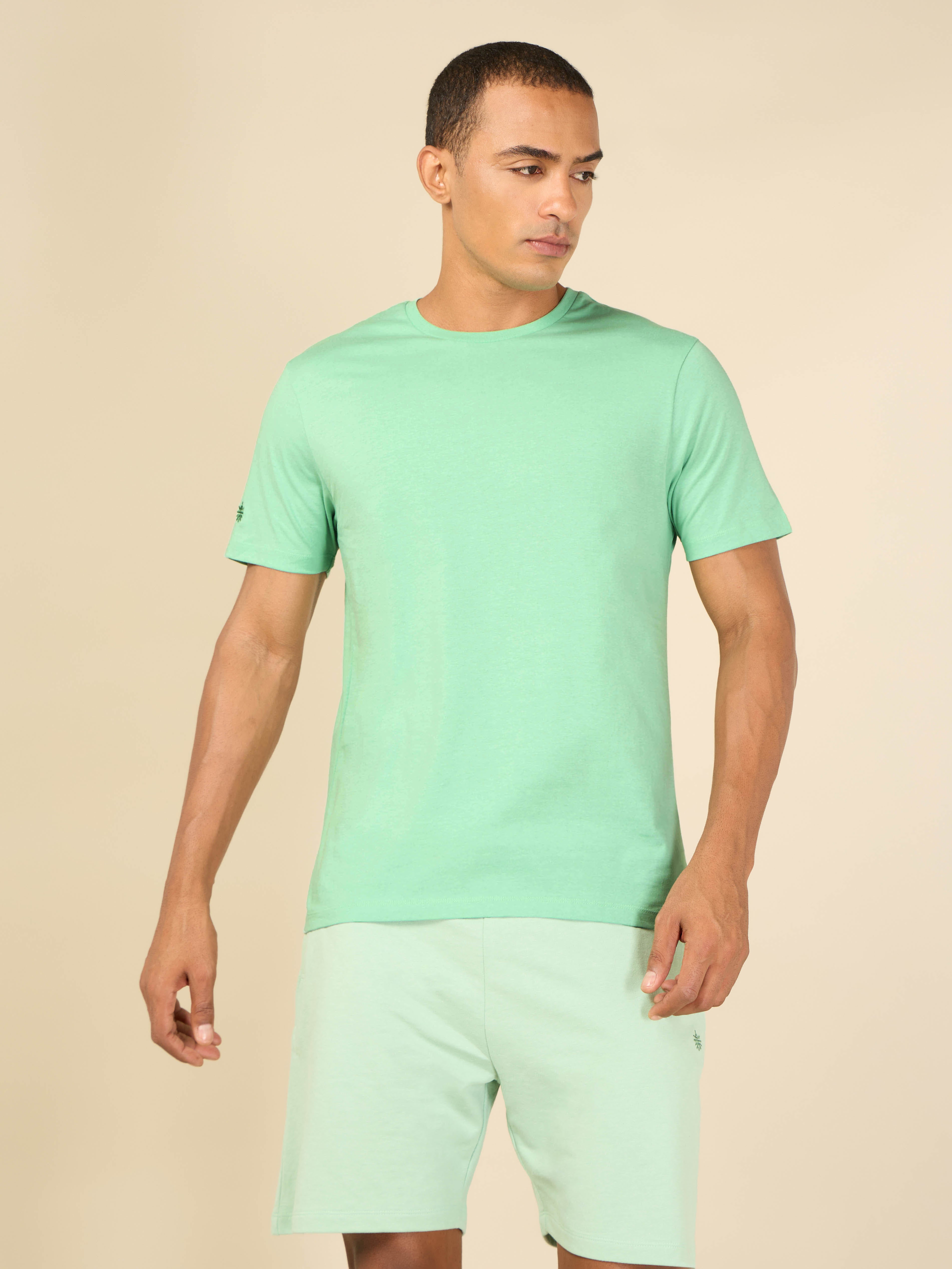 Green Cult Leisure T-shirt for Men
