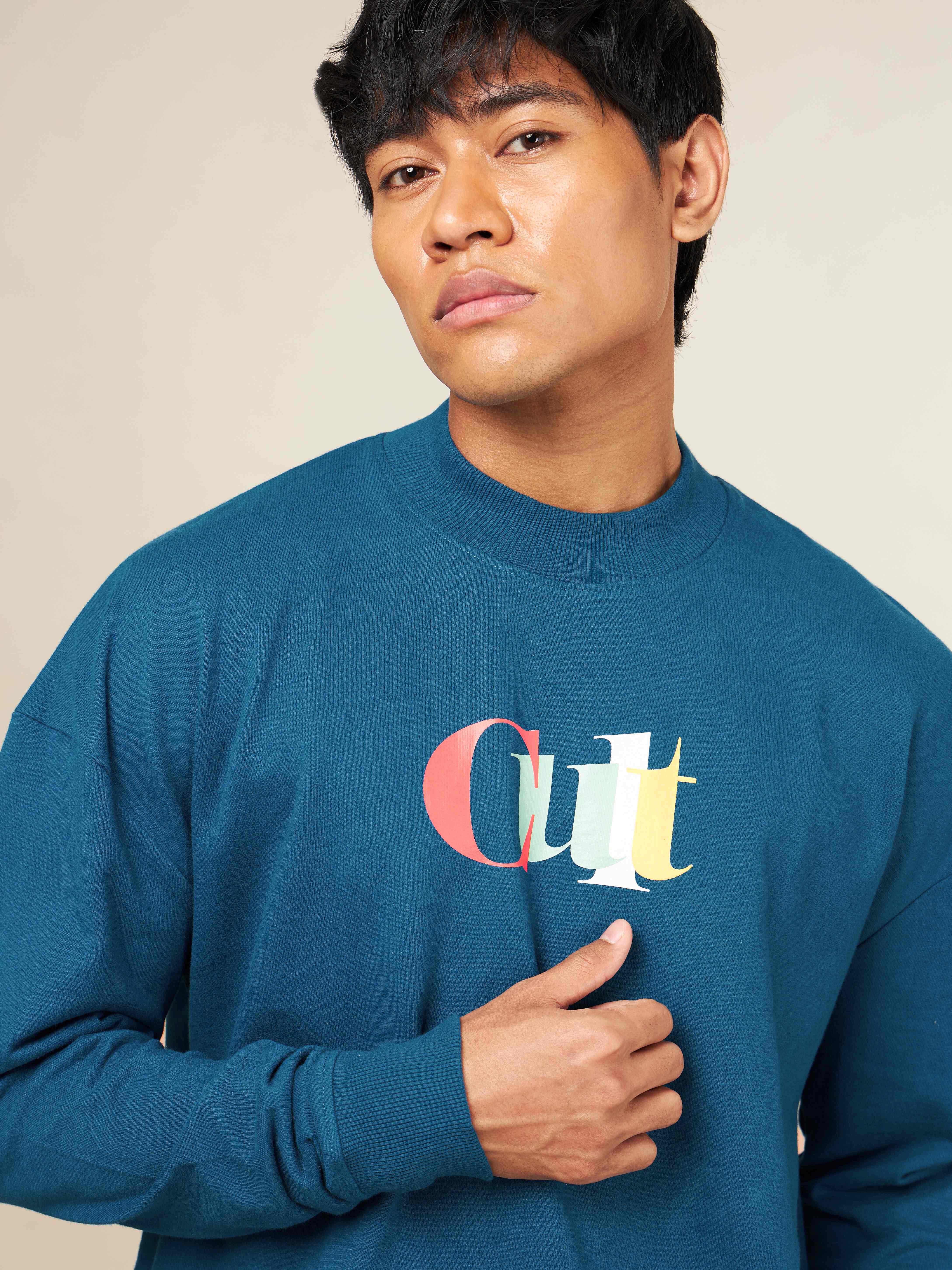Cult Brand Carrier Blue Sweatshirt