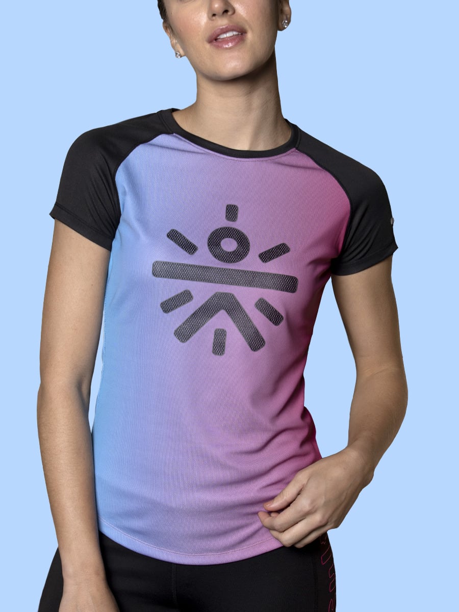 Women Signature Pink Ombre Tee