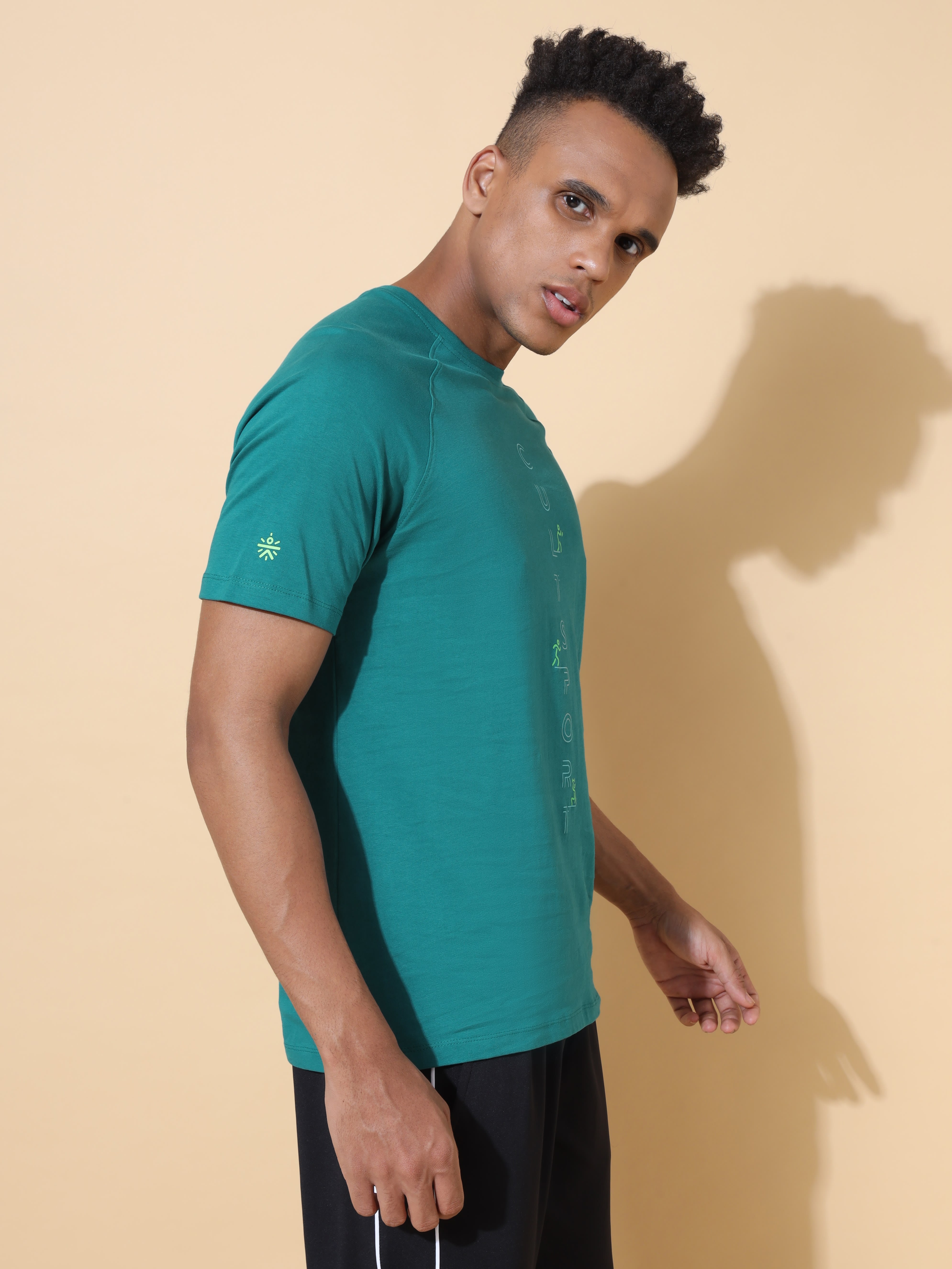 Raglan Sleeve Comfort T-shirt with Graphic