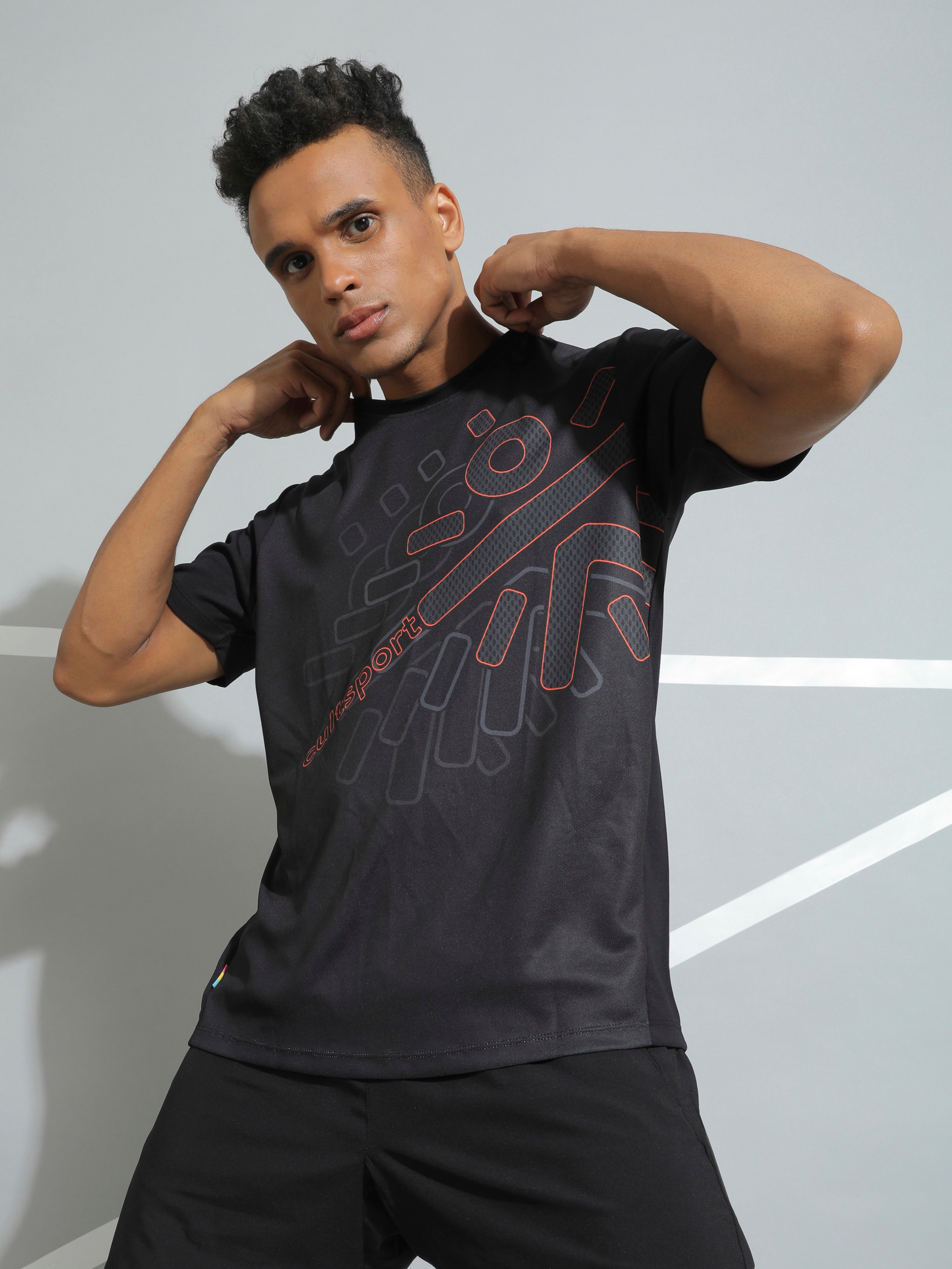 Mesh Logo Active T-shirt