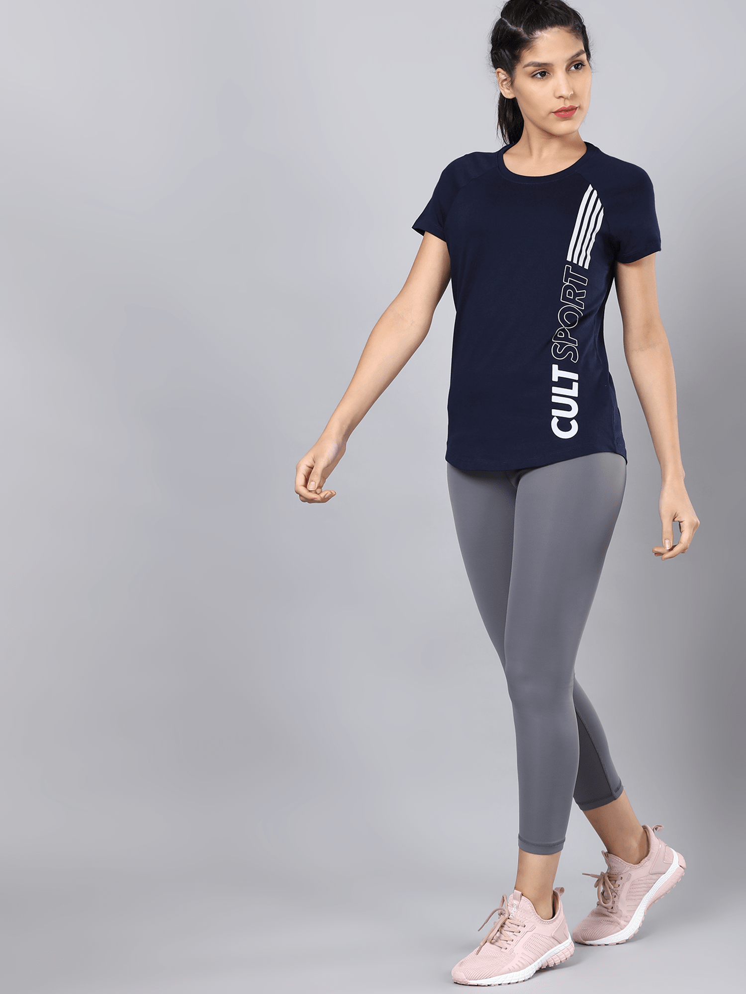 Signature Lightning Black Workout Tee