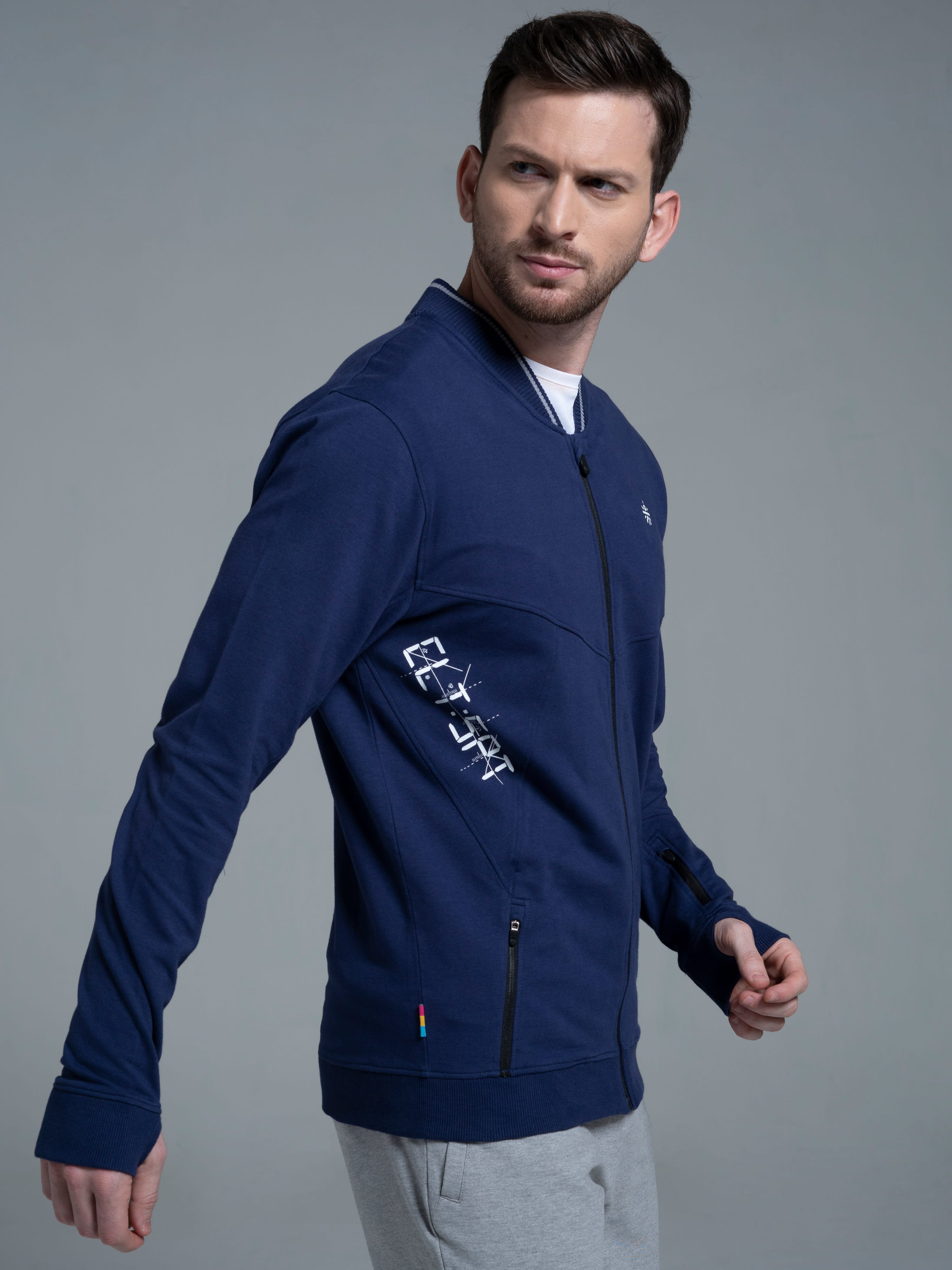 Flexoft Men's Classic Bomber Sweatshirt