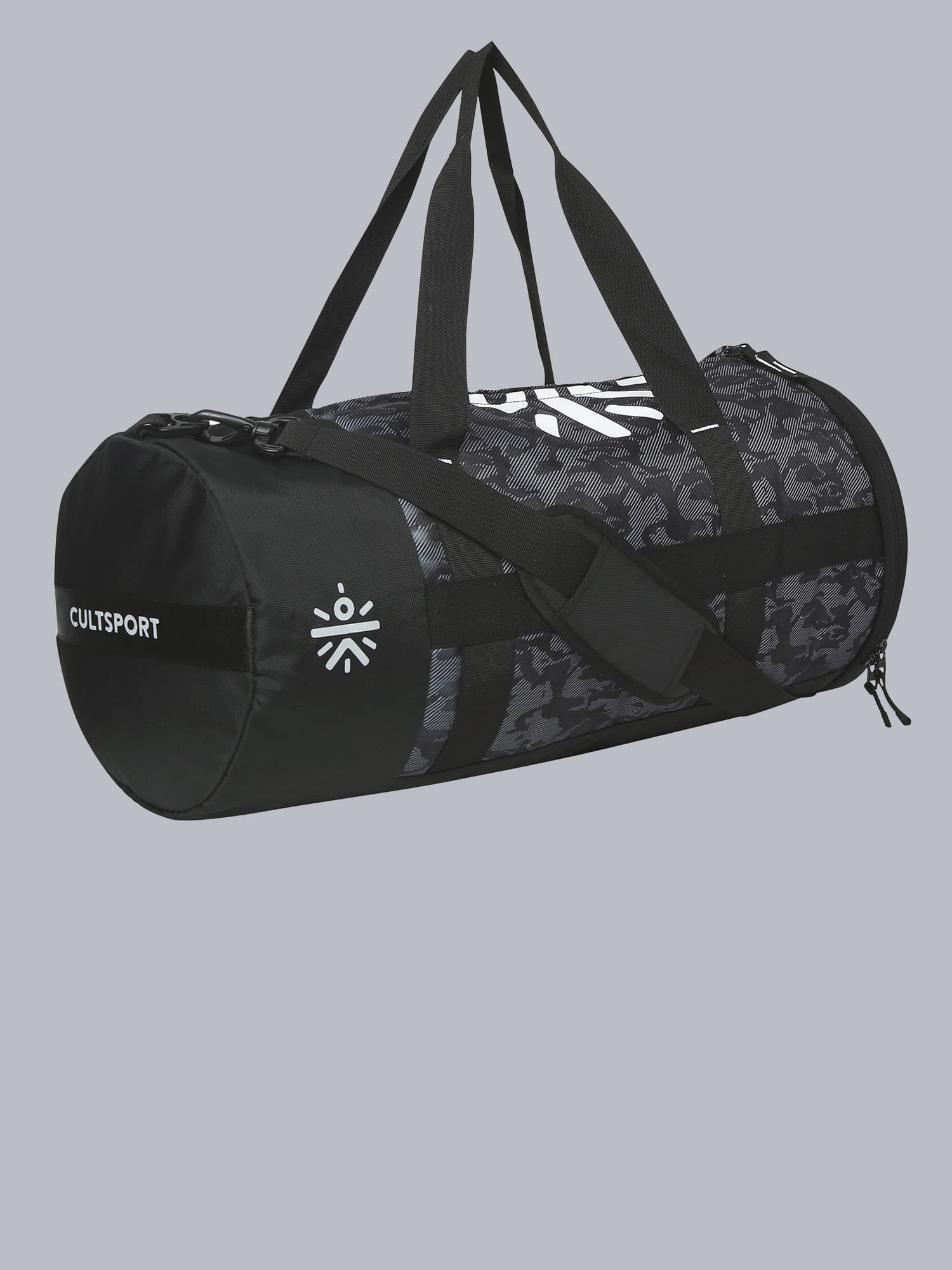 Vital Camo Black Duffel Bag