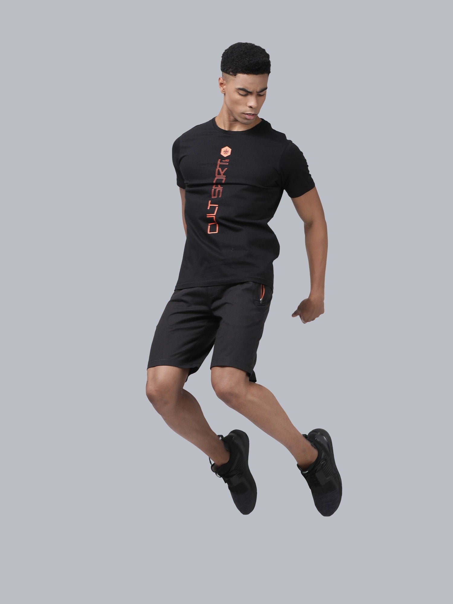 Everydays Gentle Black Cotton Tee