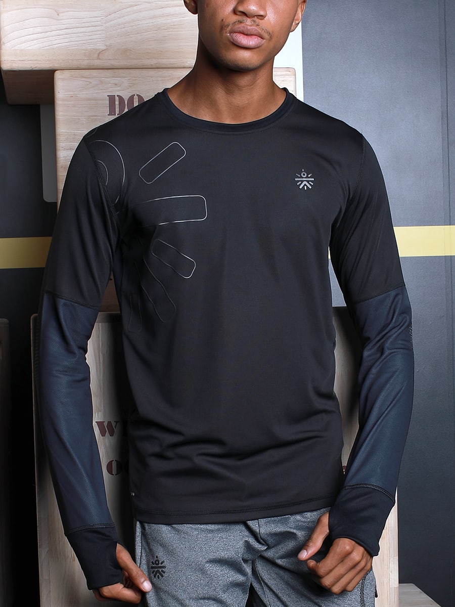 Men Signature Black/Blue Insignia Tee