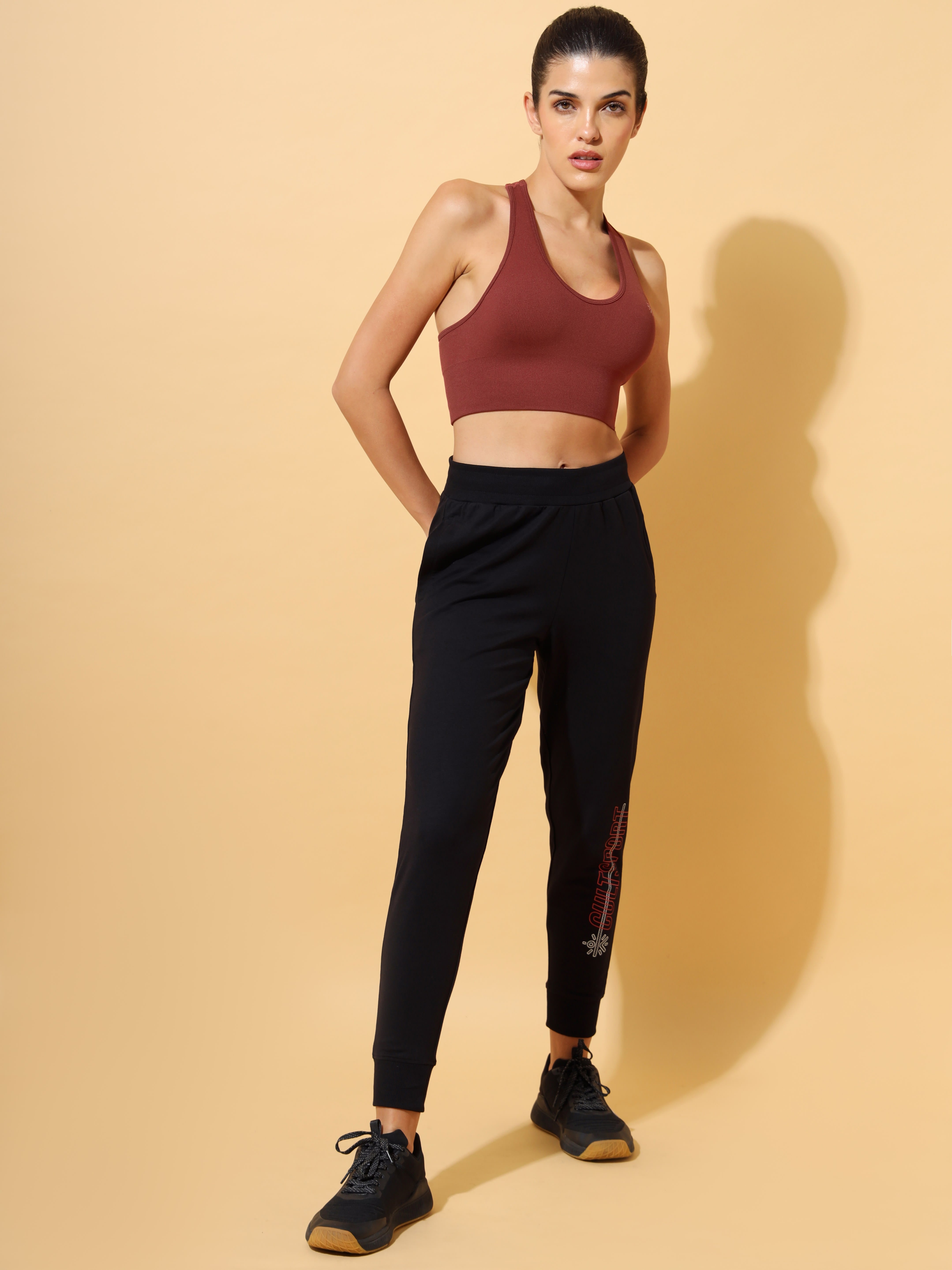 Melange Seamless Medium Impact Sports Bra