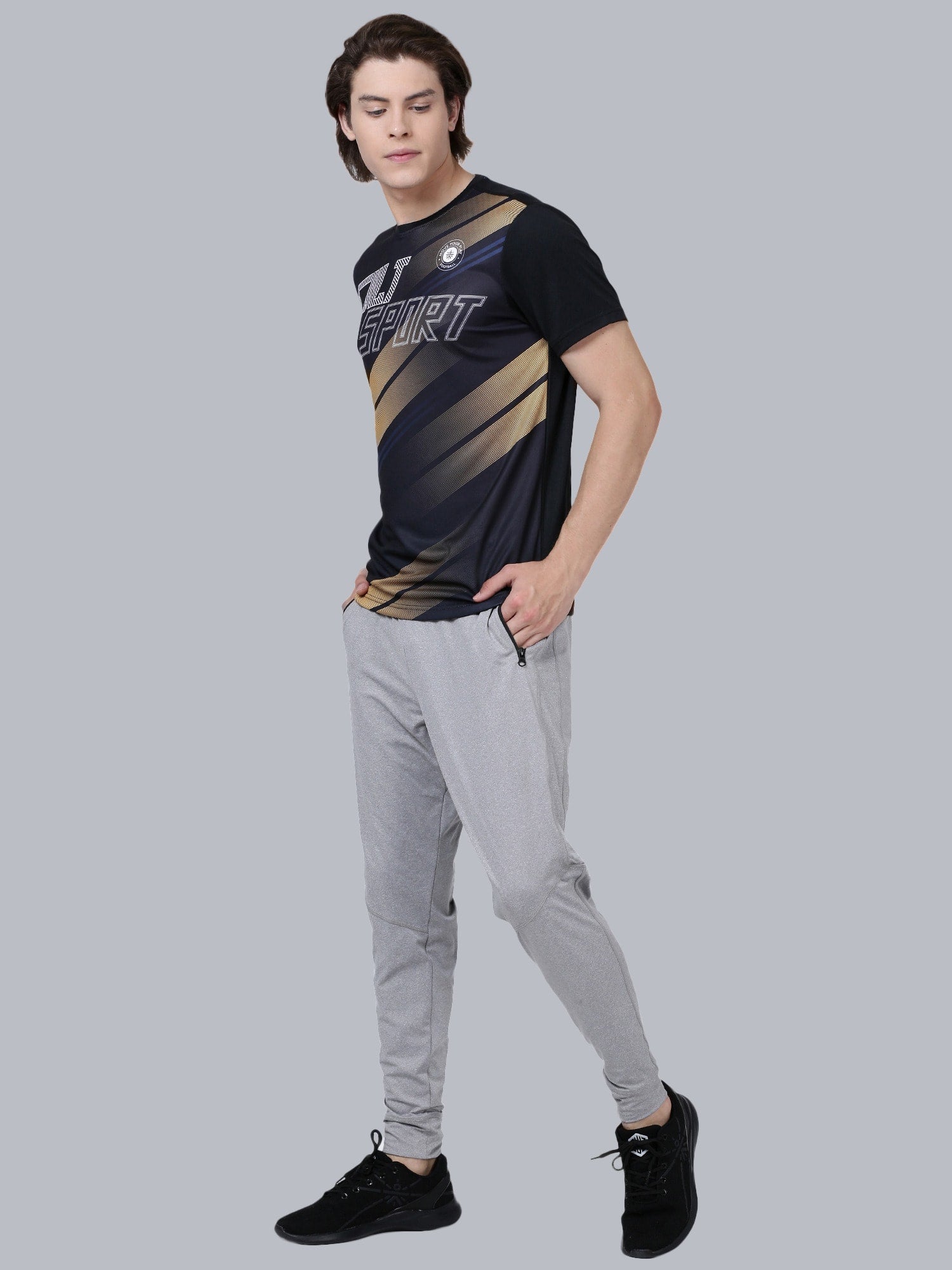 Dugout Angles Black Relaxed Tee