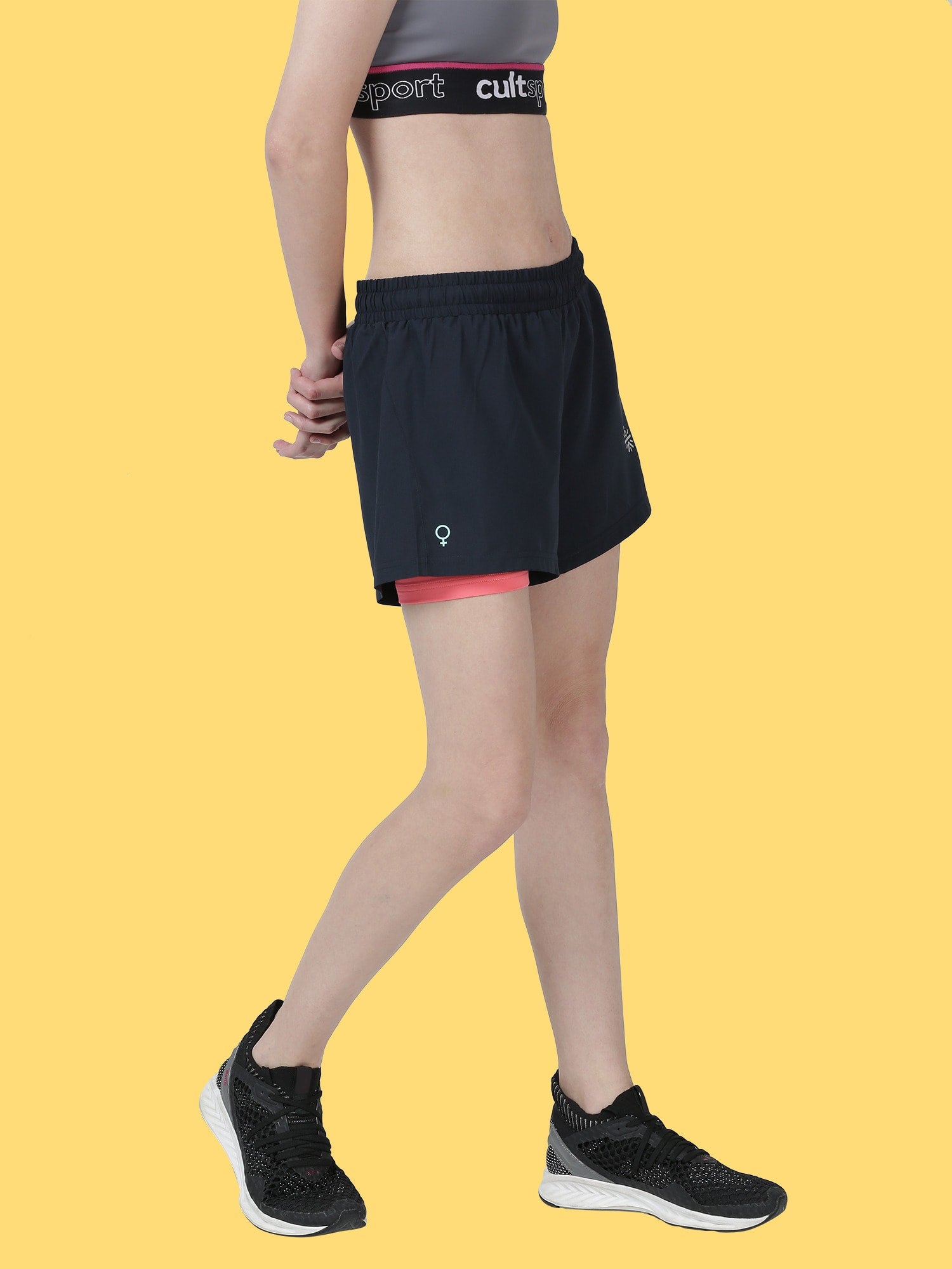 Vital Finish Navy Gym Shorts