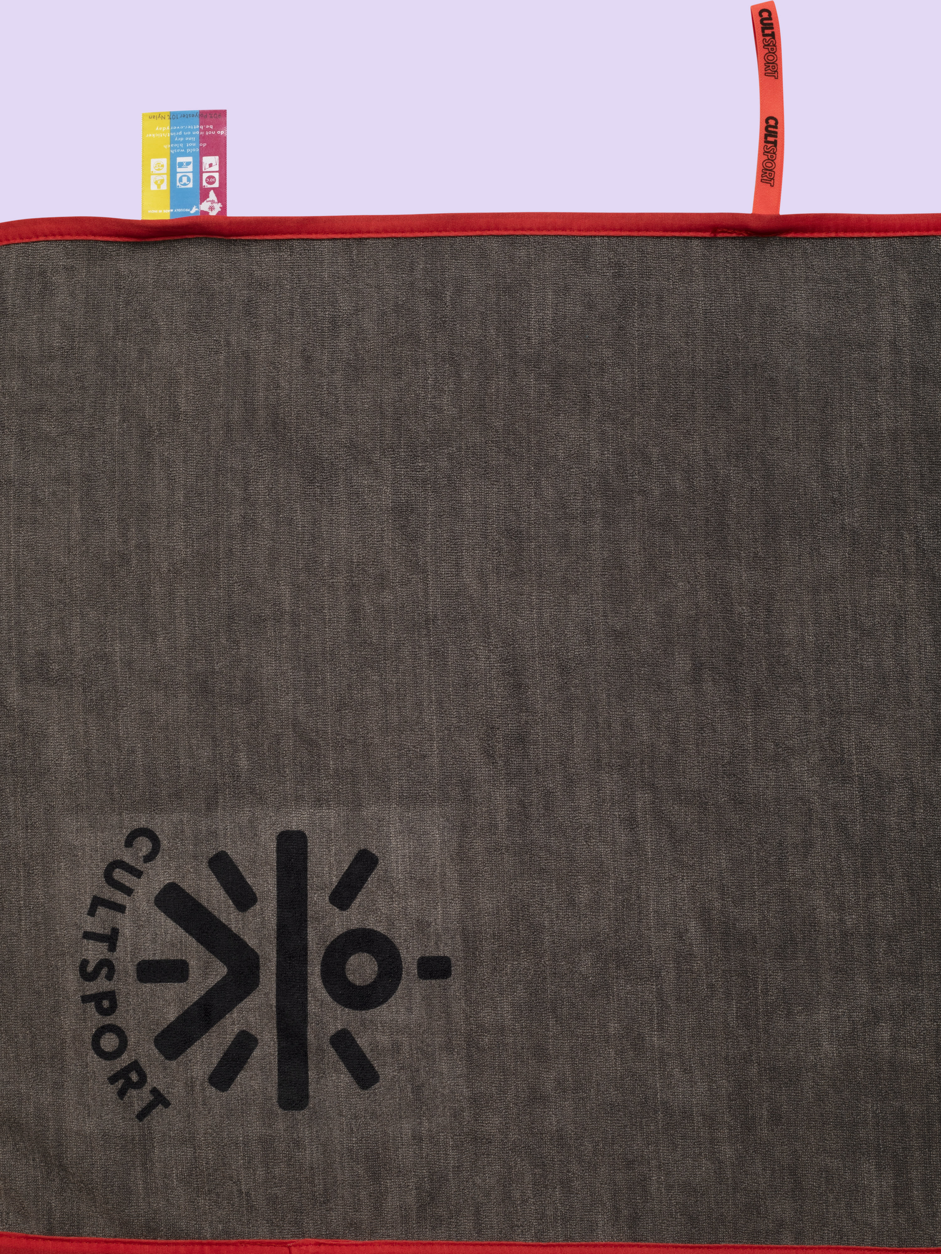 Rock Grey Microfibre Gym Towel