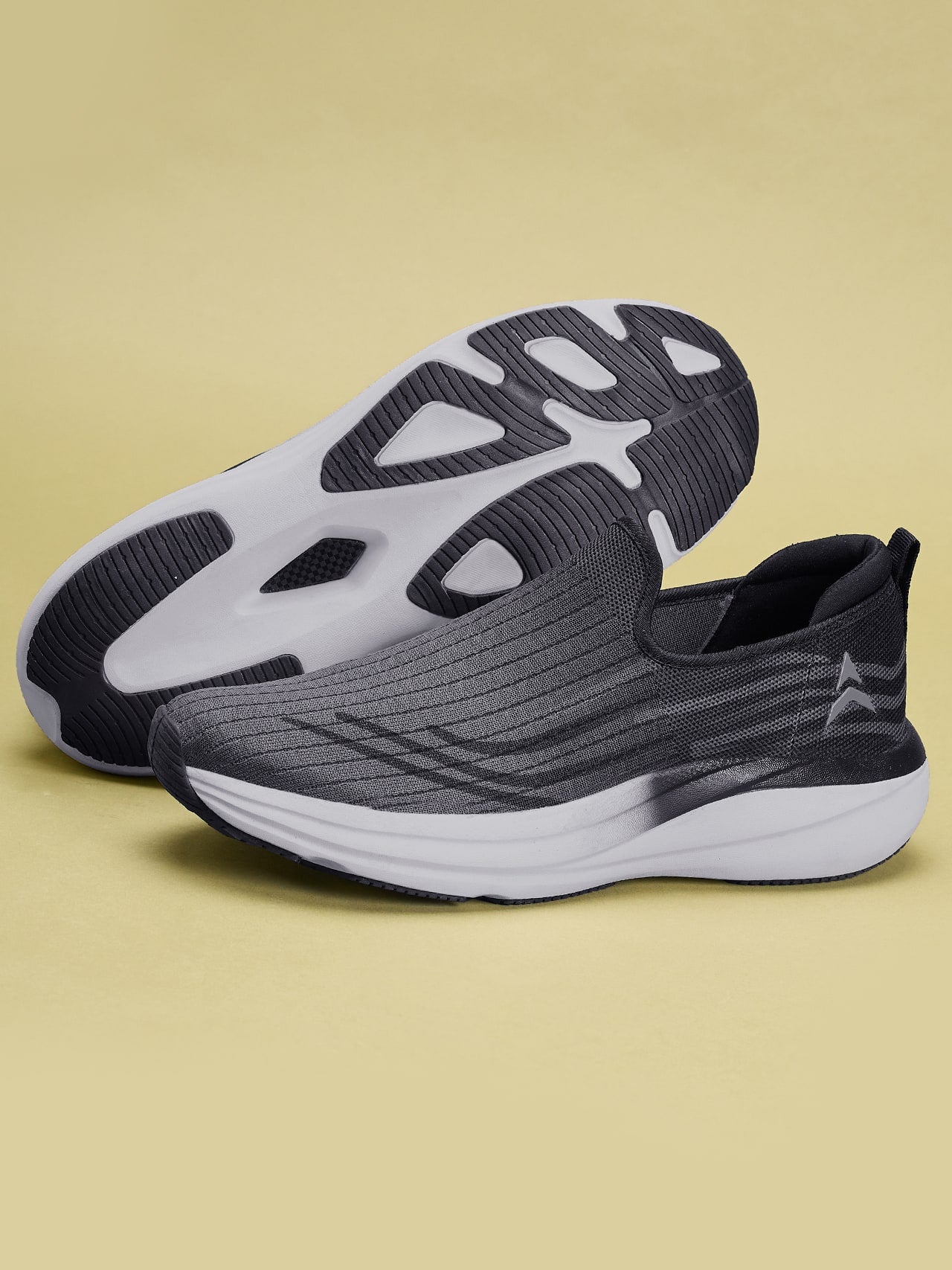 Avant Men's Lujo Slip-On Walking Shoes-D.Grey