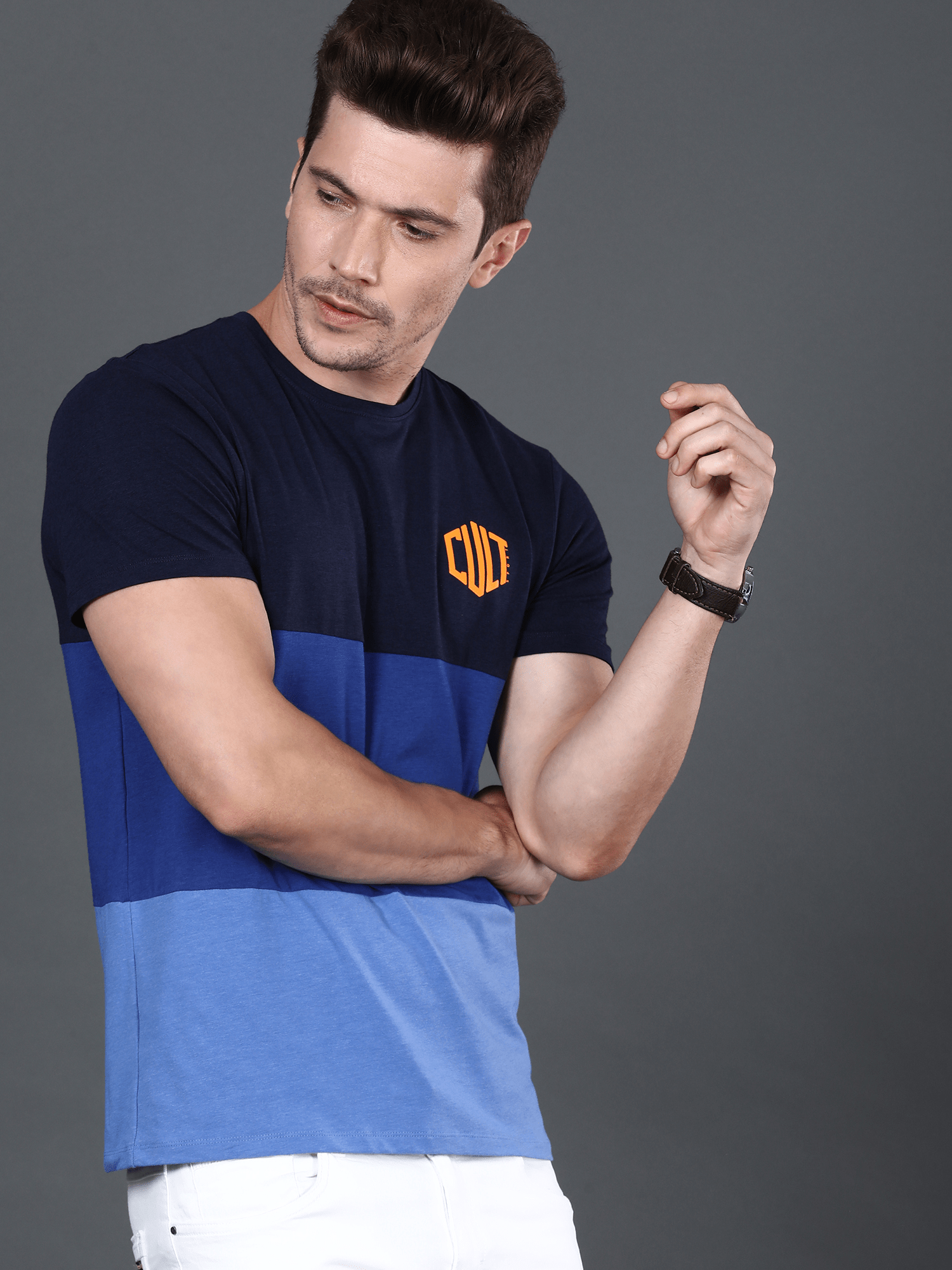 Bamboo Snug Navy Casual Tee