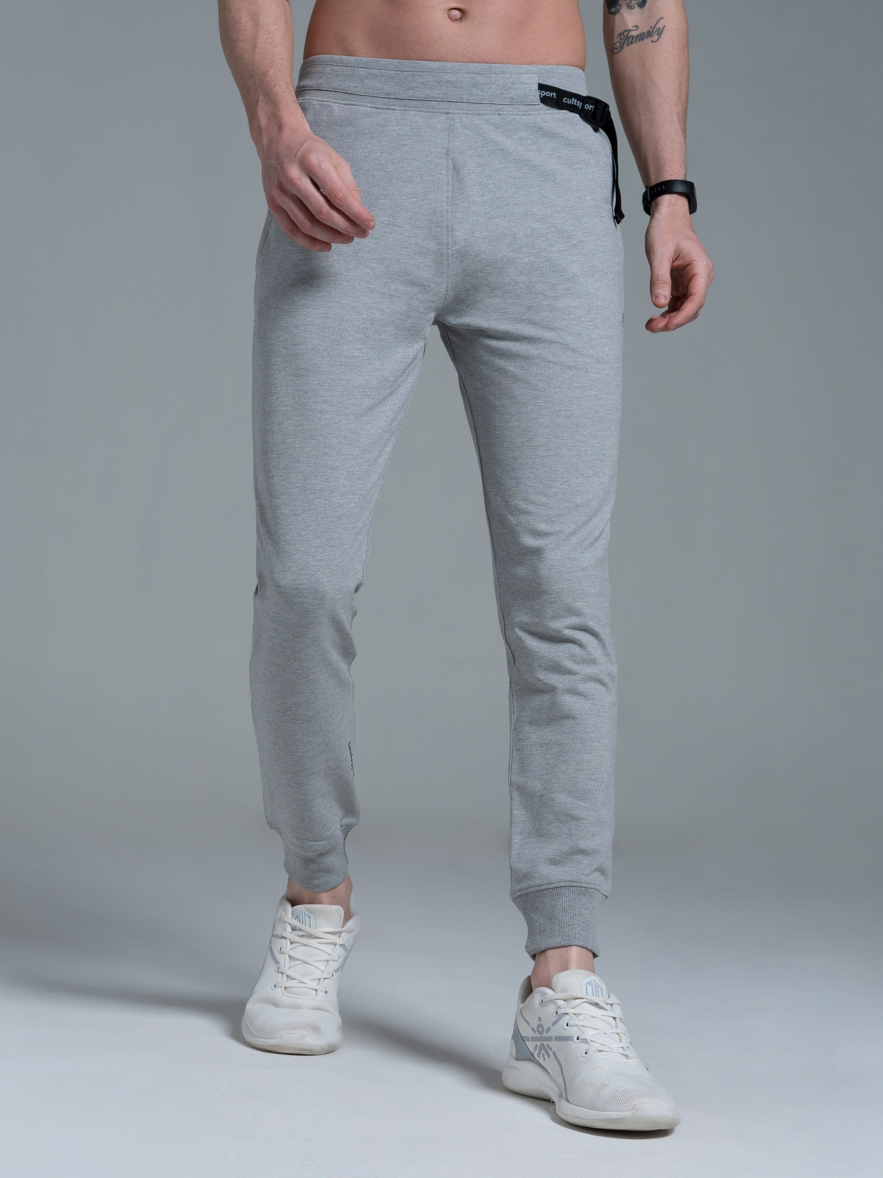 Flexoft Men's Solid Joggers