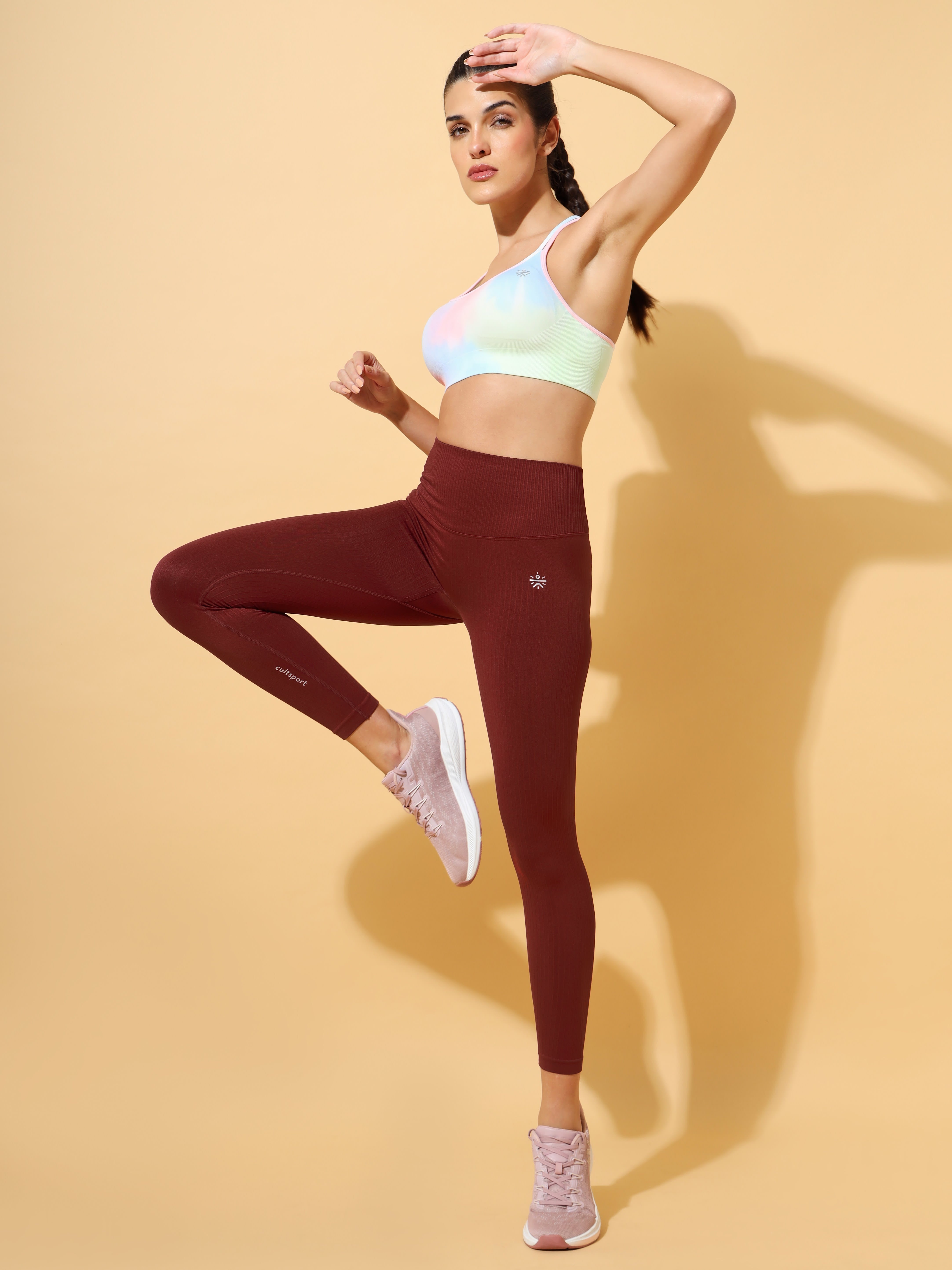 Seamless Solid Anti Chafing Tights