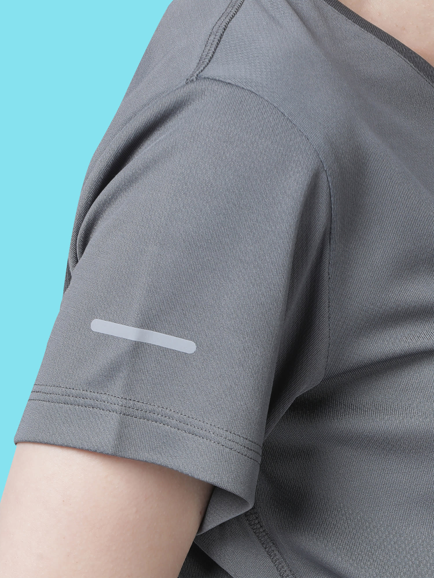 Vital Finish Grey Running Relaxed Tee