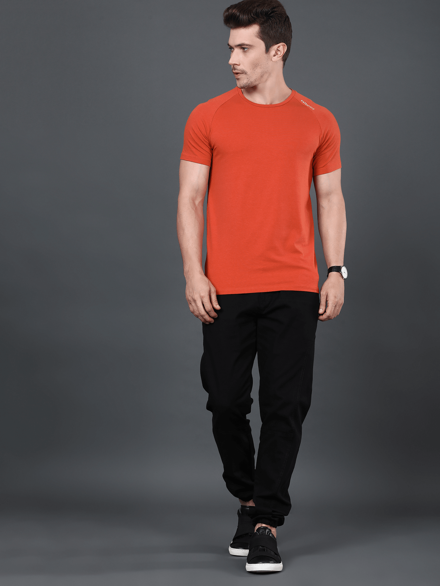 Bamboo Class Orange Casual Tee