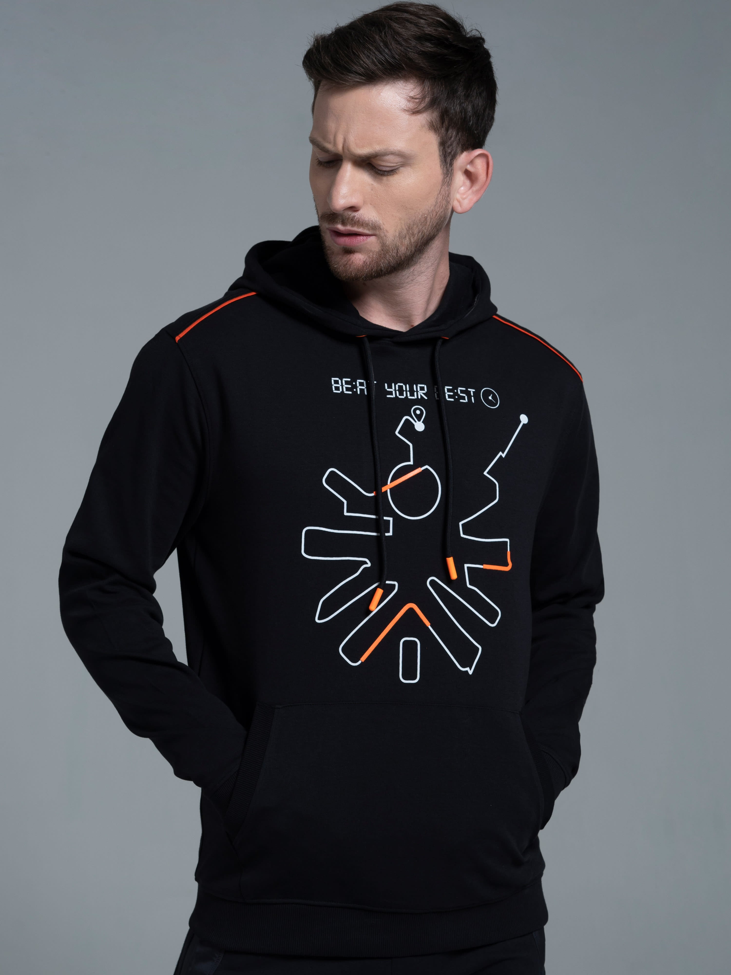 Flexoft Men's Signature Twist Hooded Sweatshirt