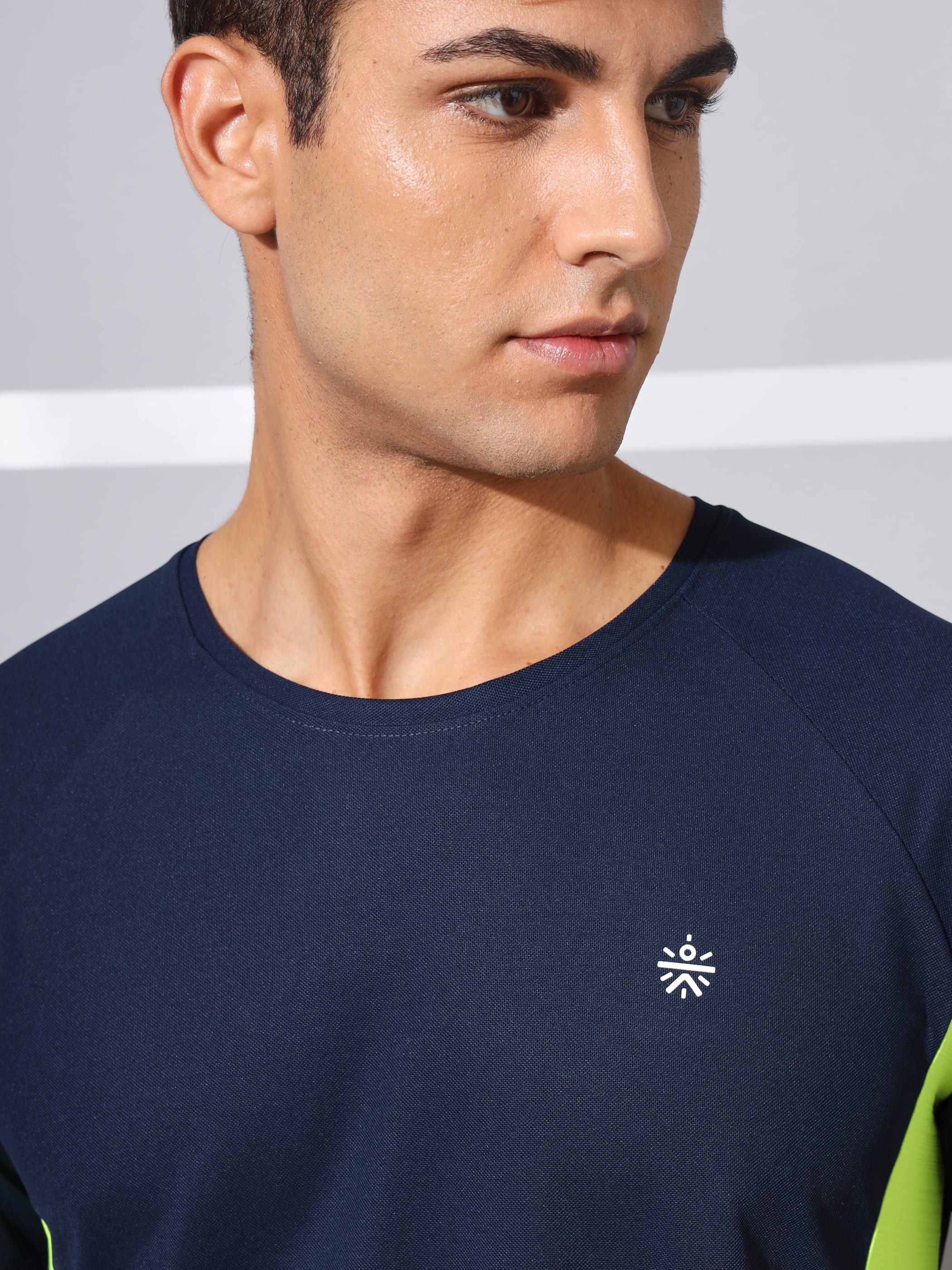 Colourblock Panel Active T-shirt